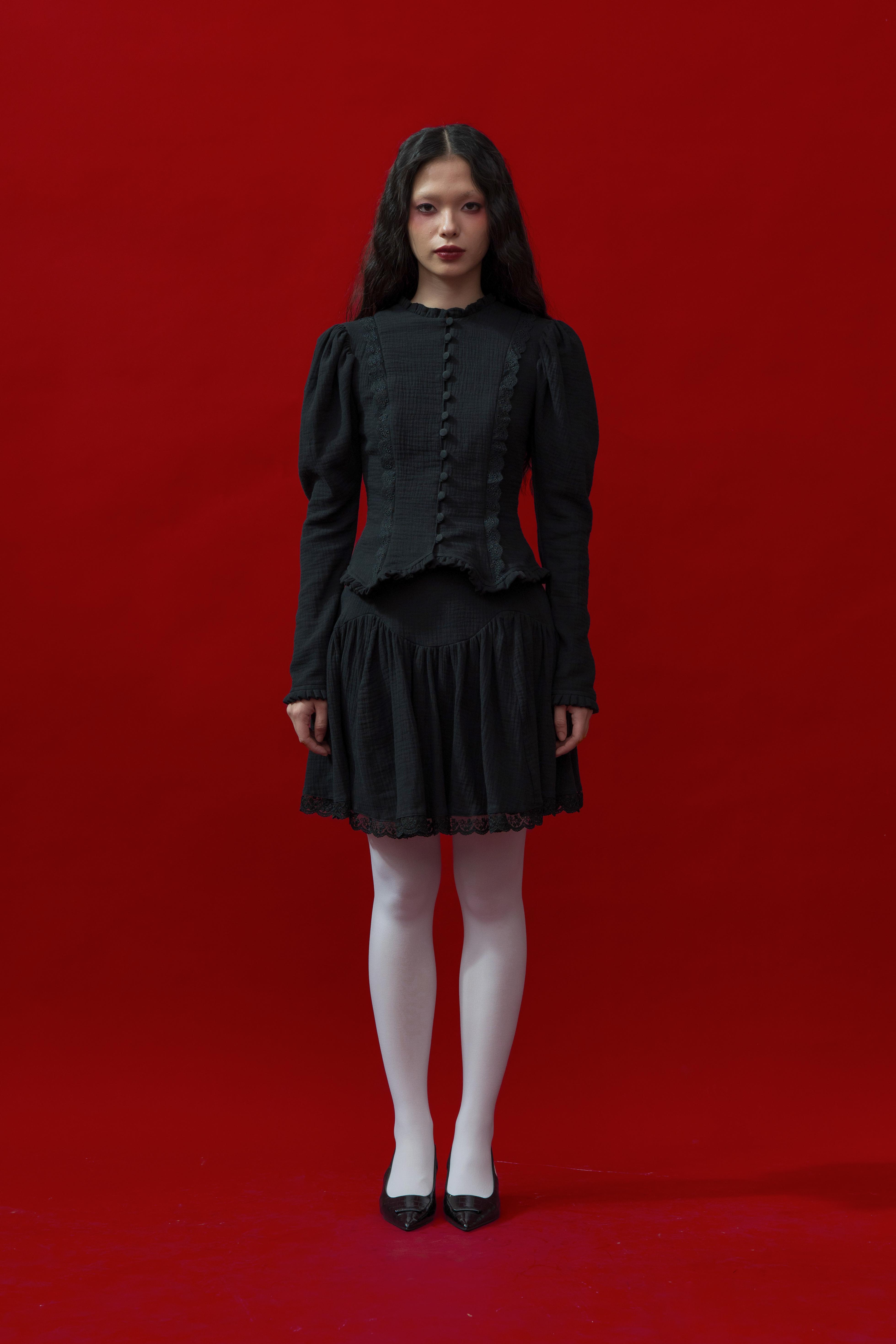 Catherine Blouse in Black