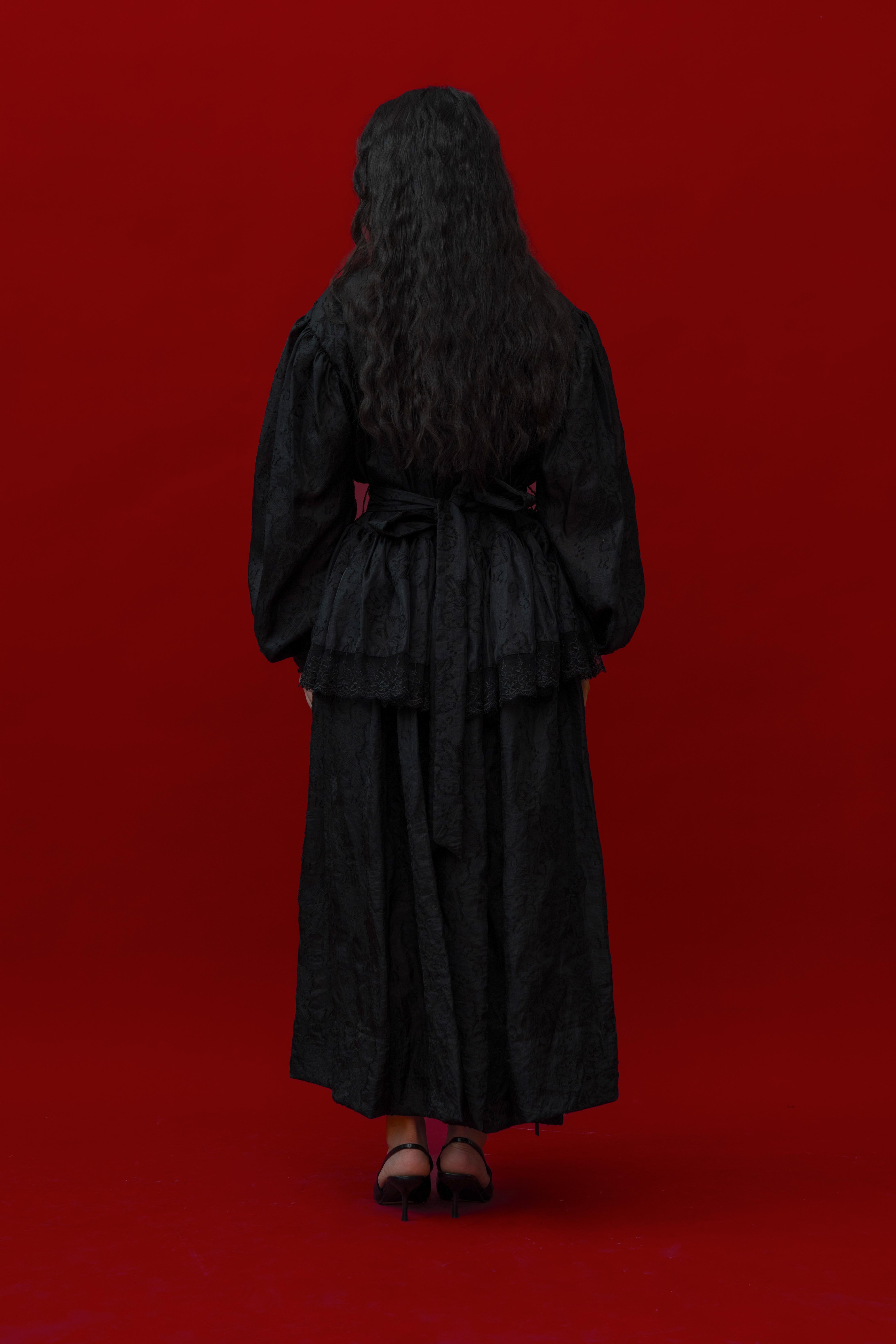 Dravena Coat in Black