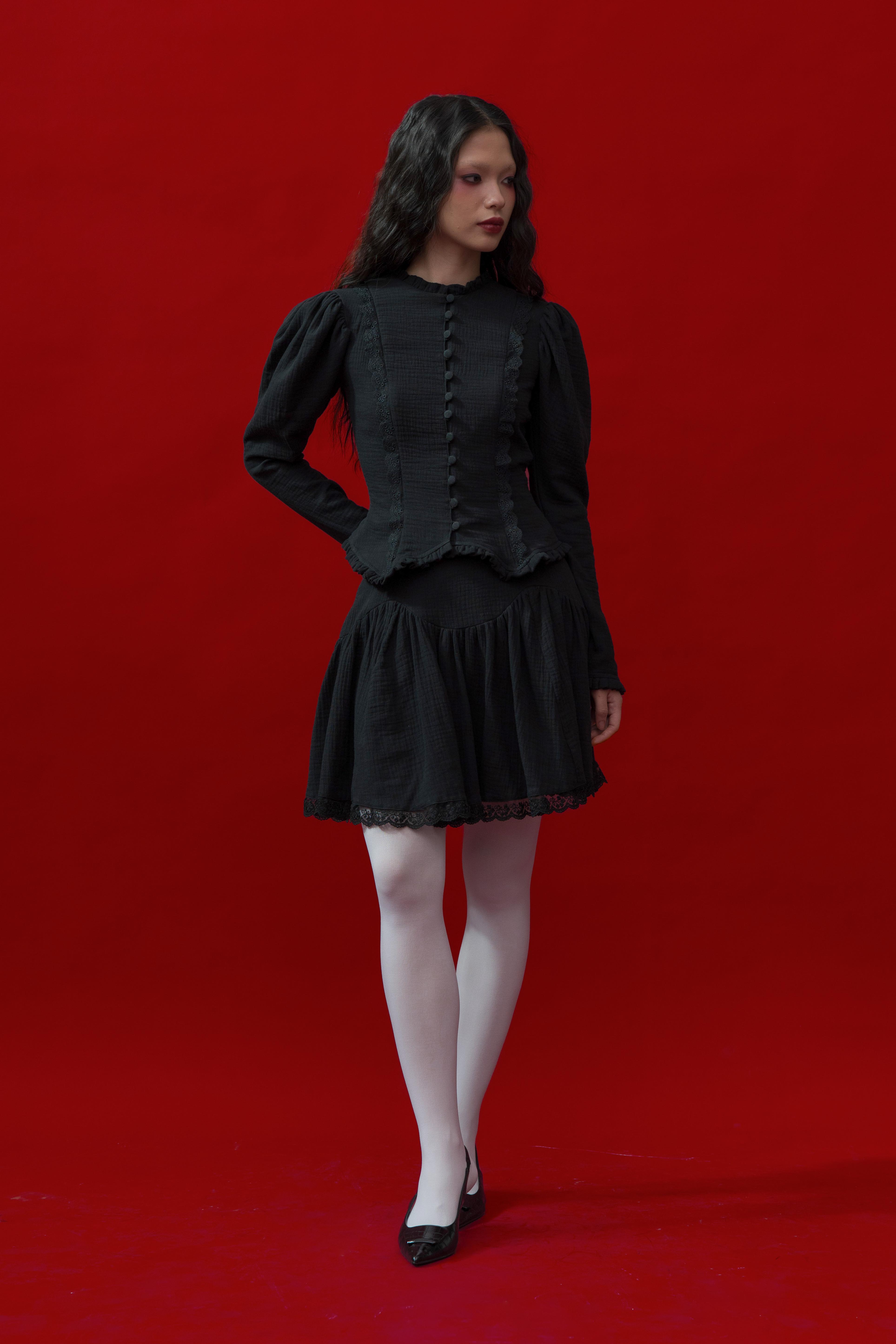 Catherine Blouse in Black