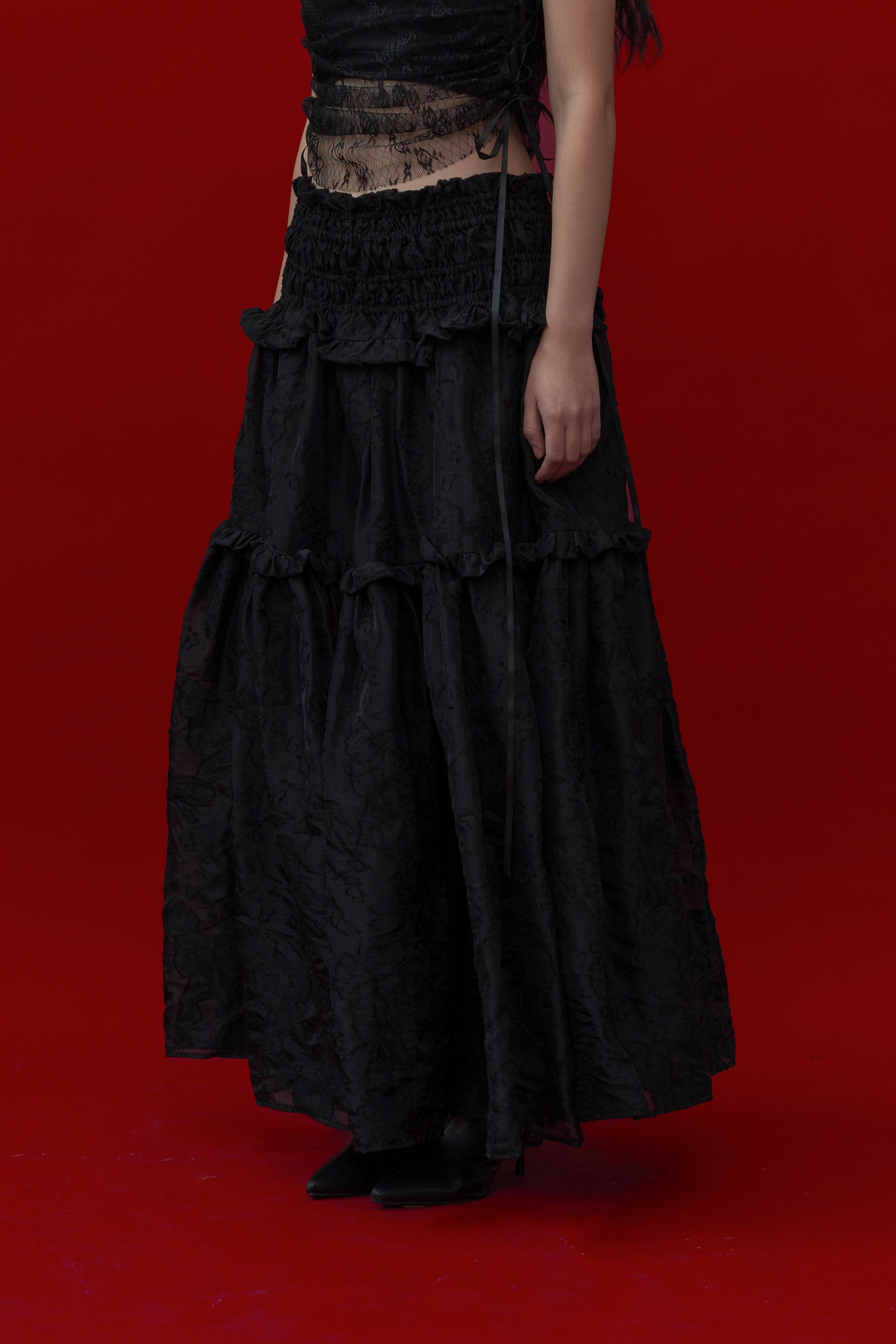 Lunaria Skirt in Black