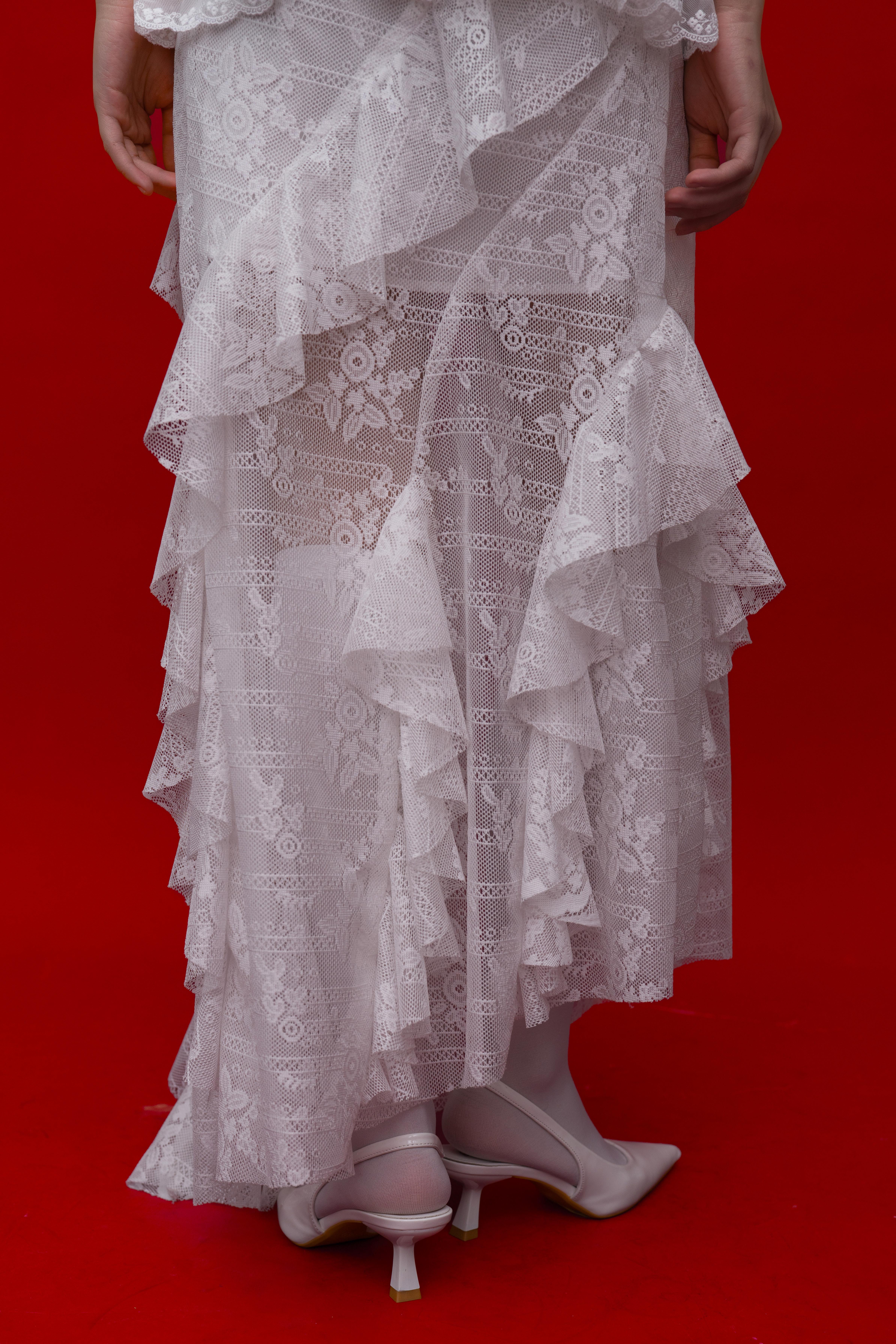 Grace Skirt in White