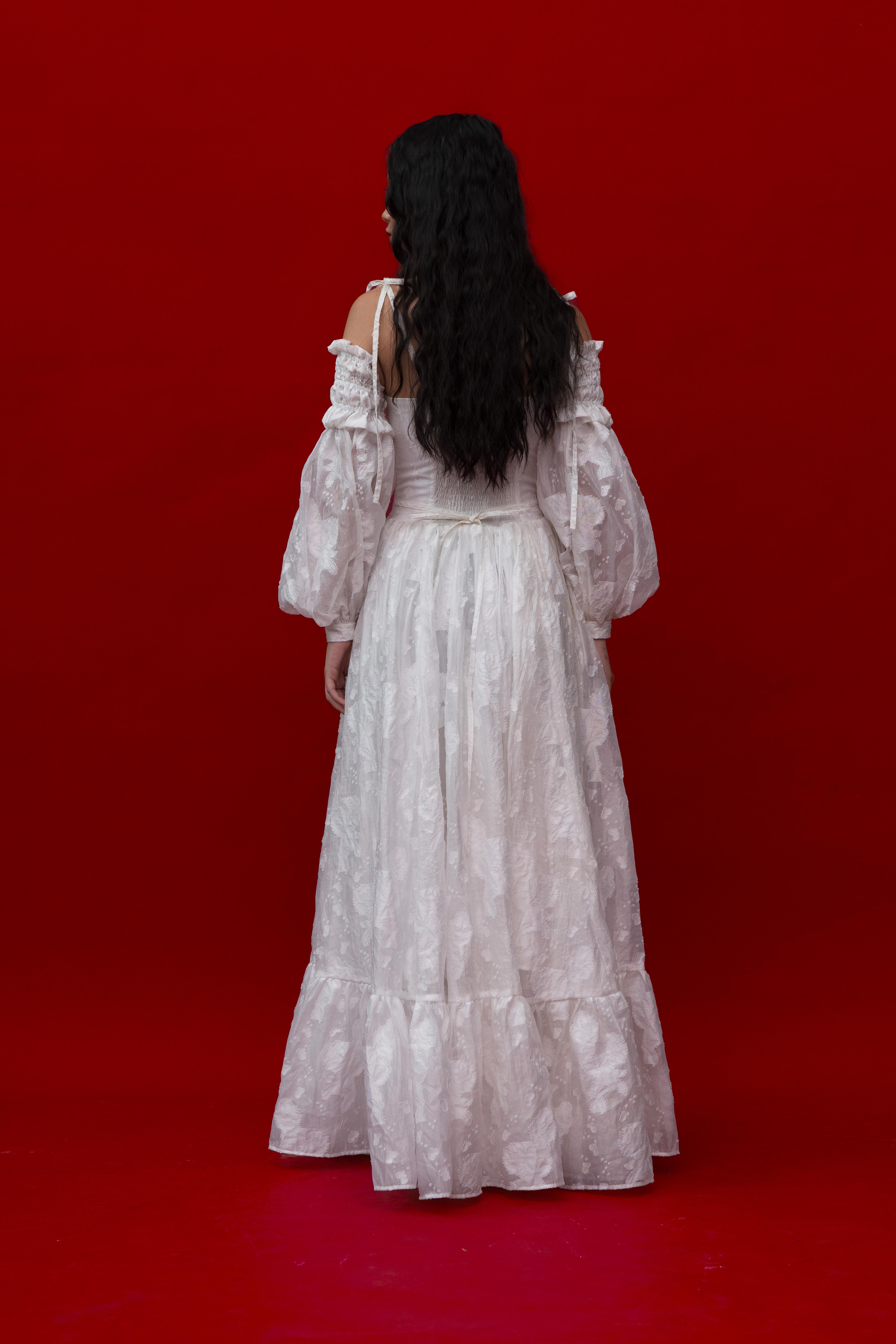 Averelle Dress in White