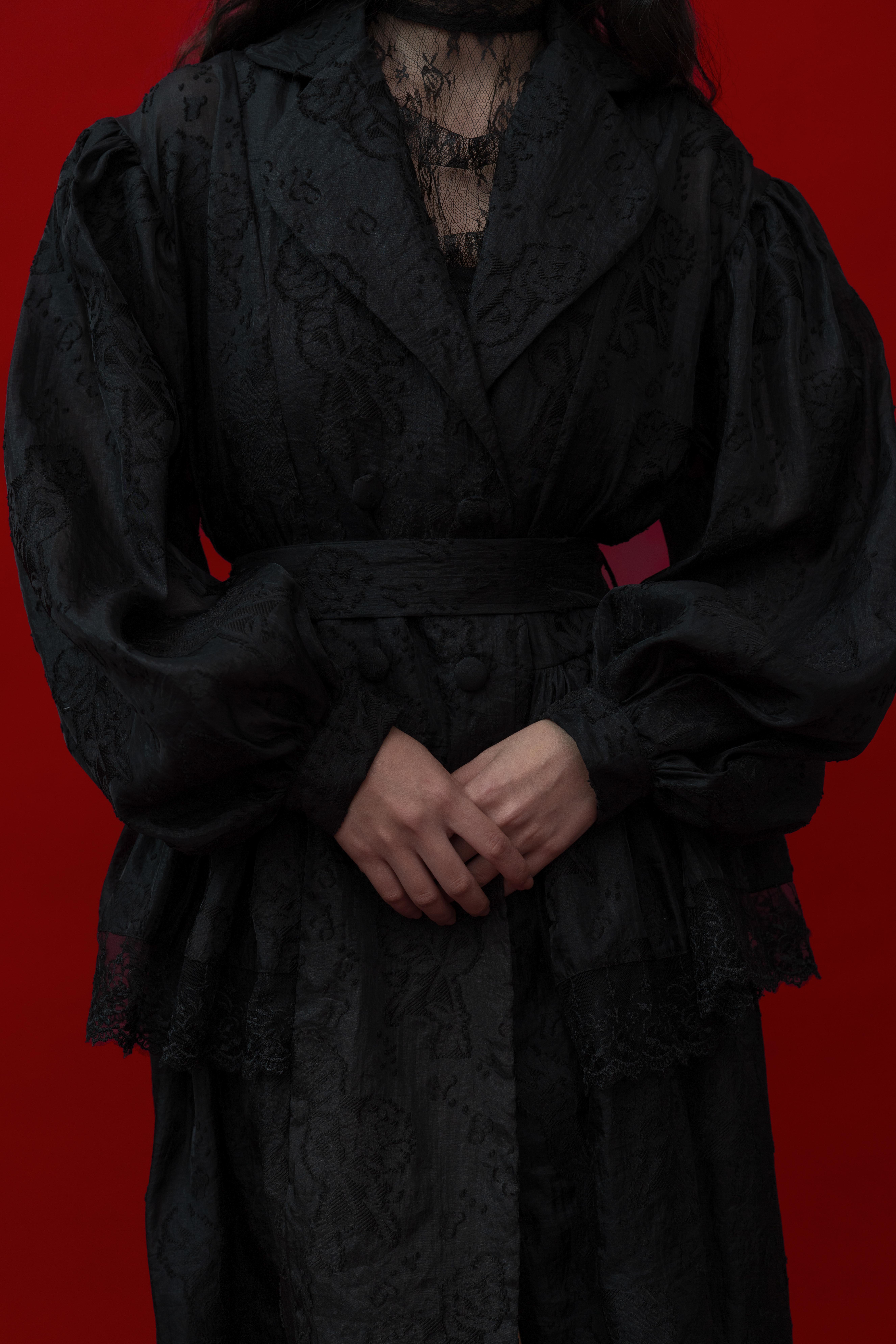 Dravena Coat in Black
