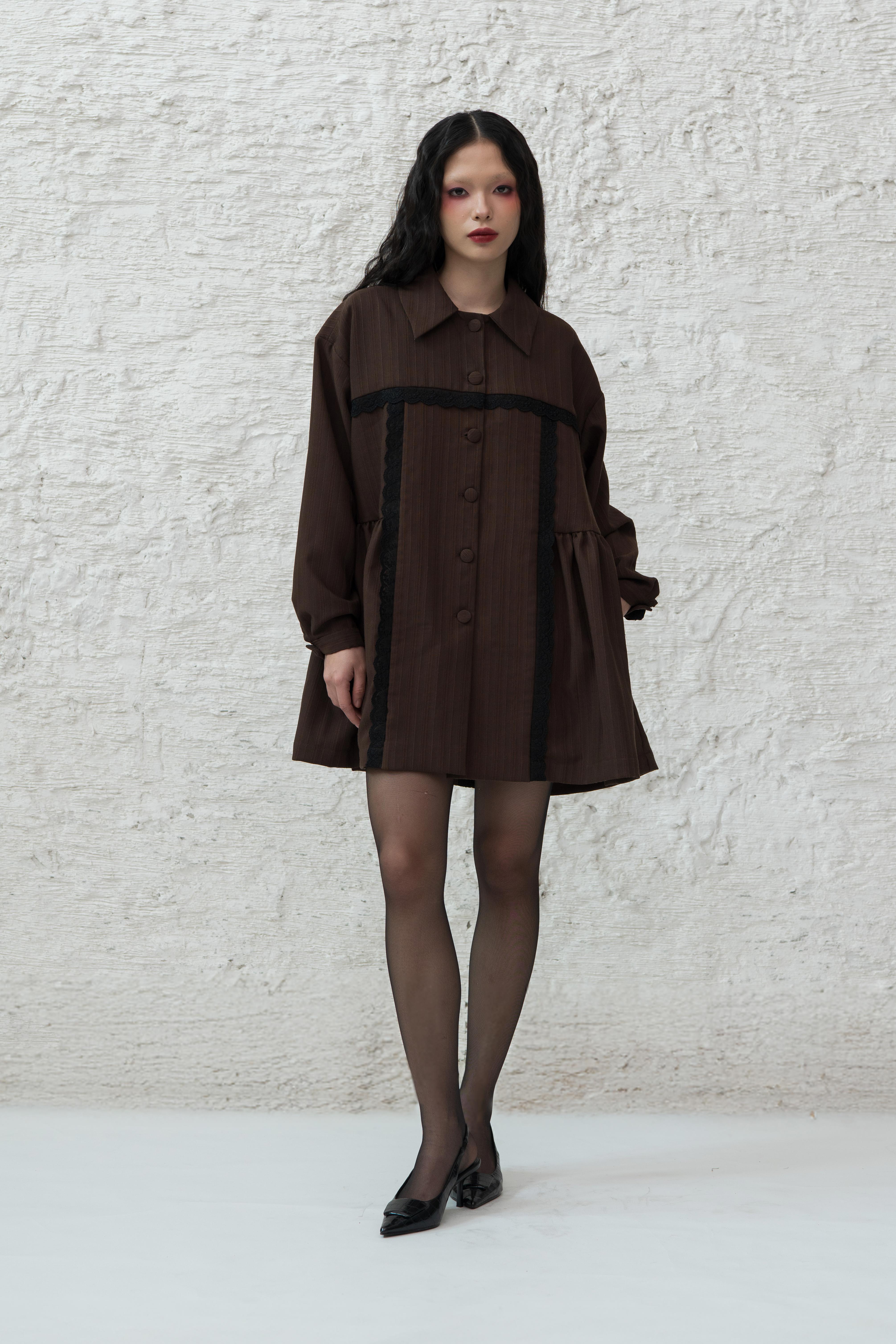 Morgana Jacket in Brown