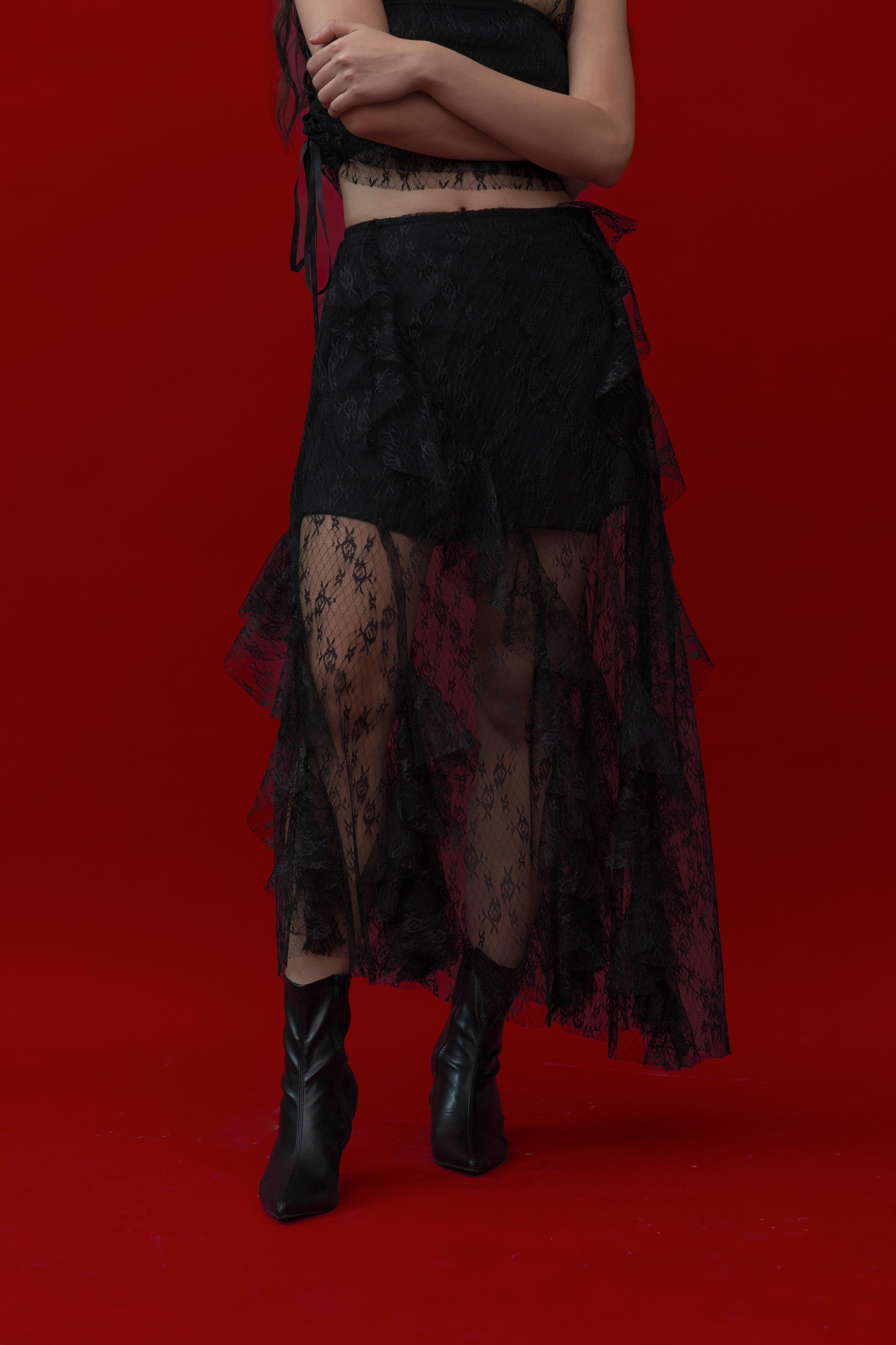 Grace Skirt in Black