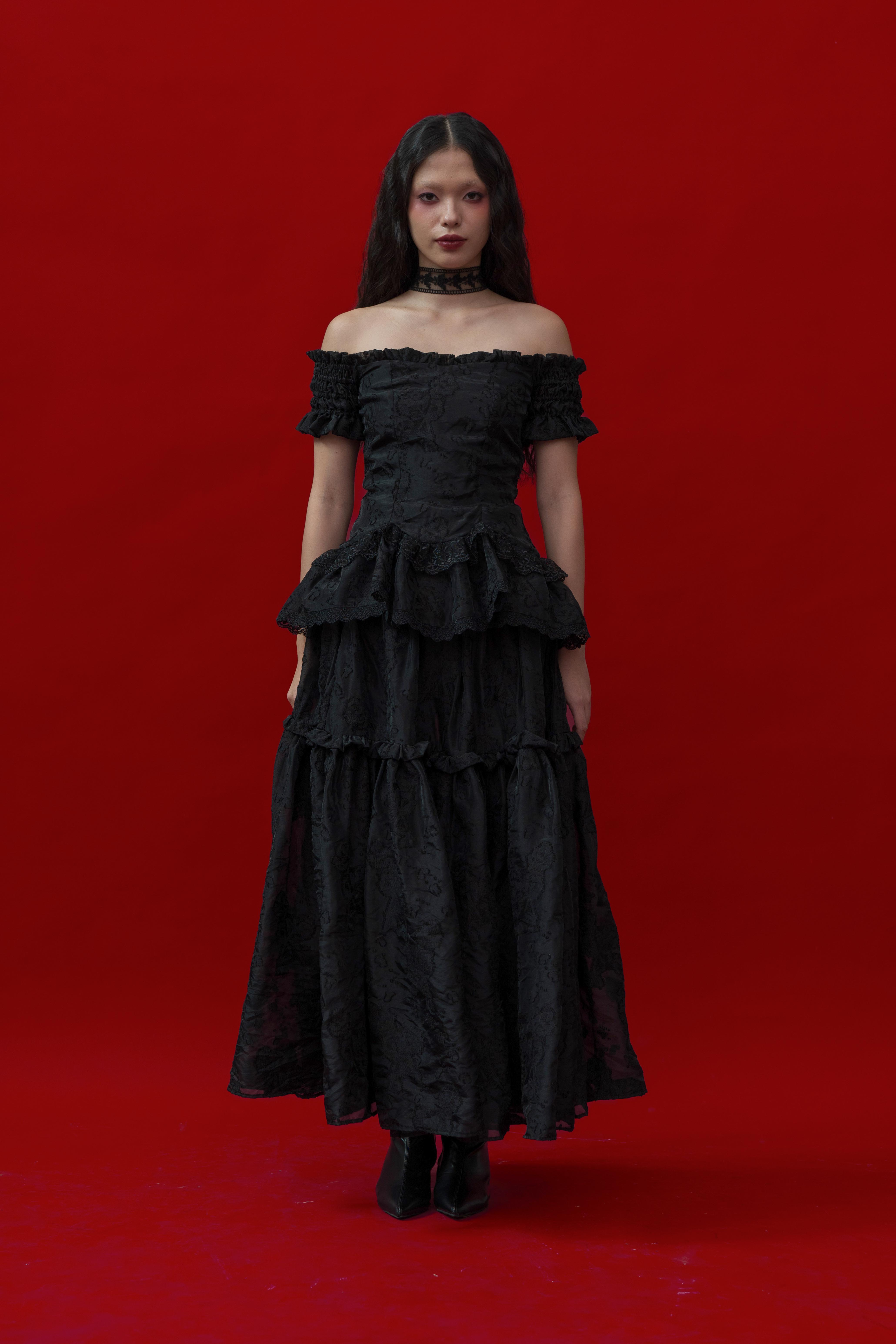 Lunaria Blouse in Black