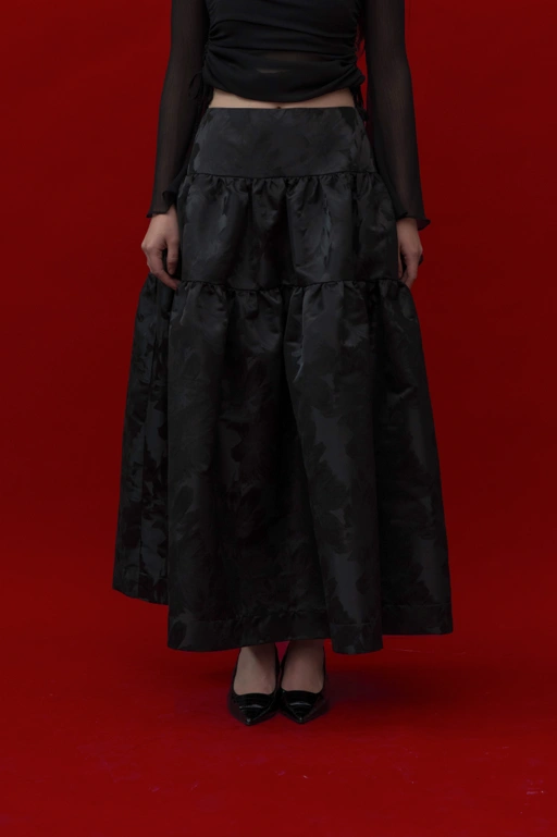 Image of Charlotte Skirt in Black