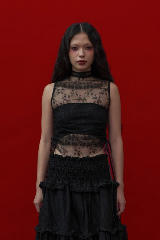 Image of Eris Top in Black (Pre-Order)