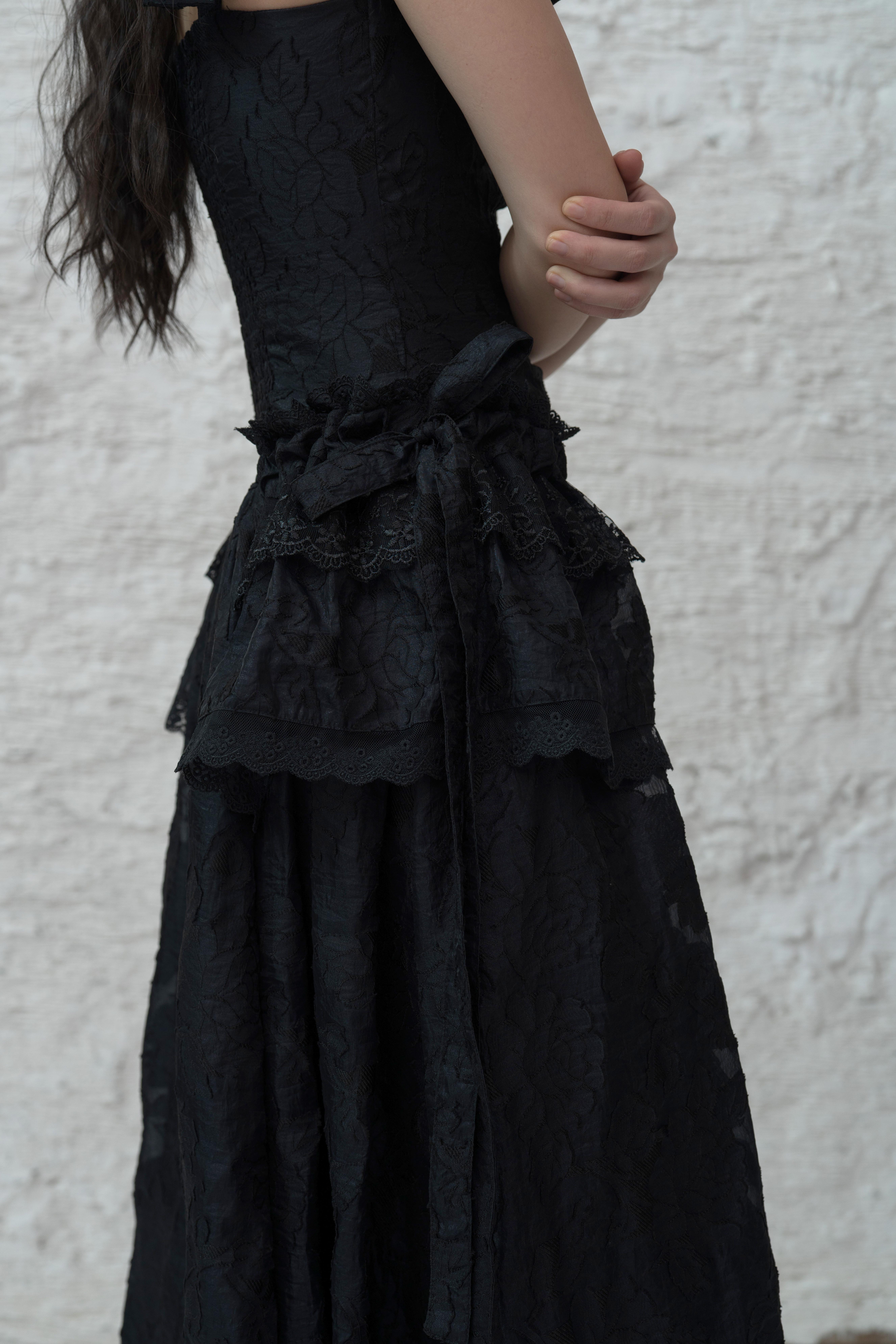 Circe Dress in Black