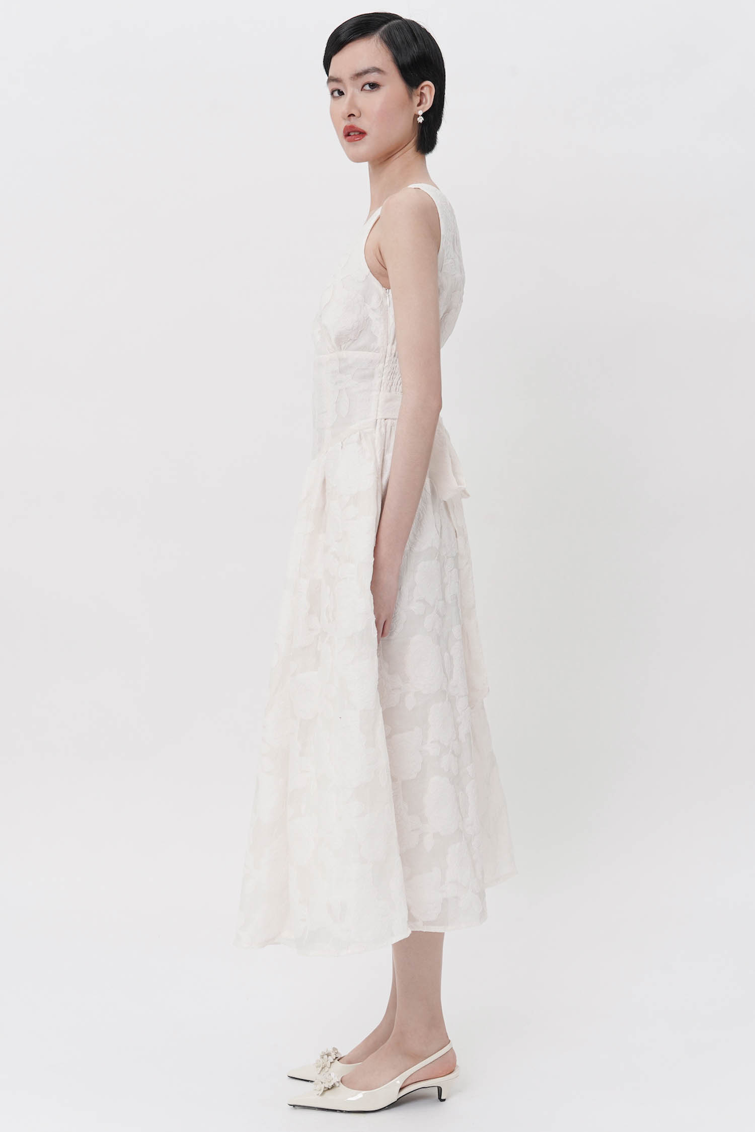STARRY Asha Dress in Broken White