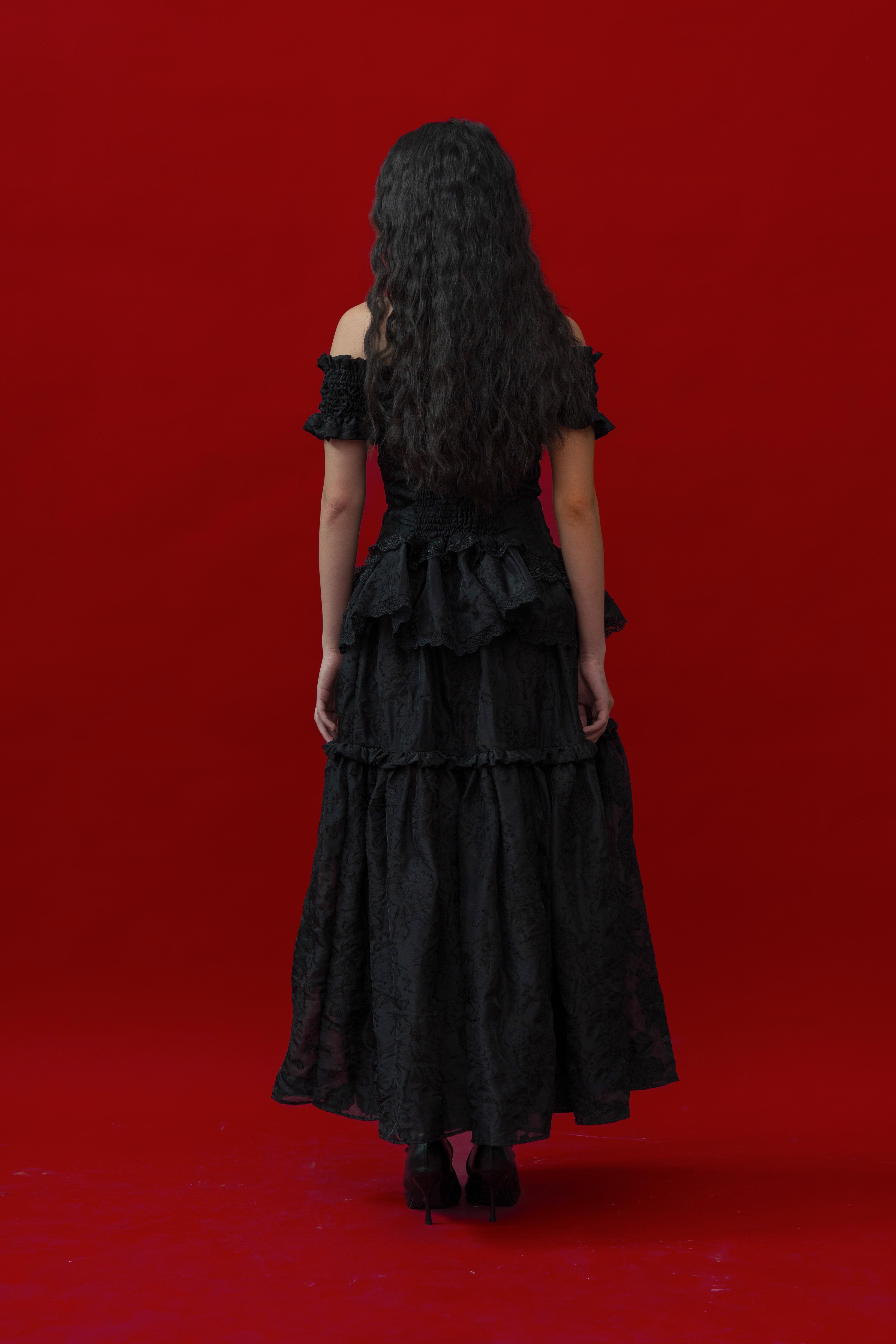 Lunaria Blouse in Black