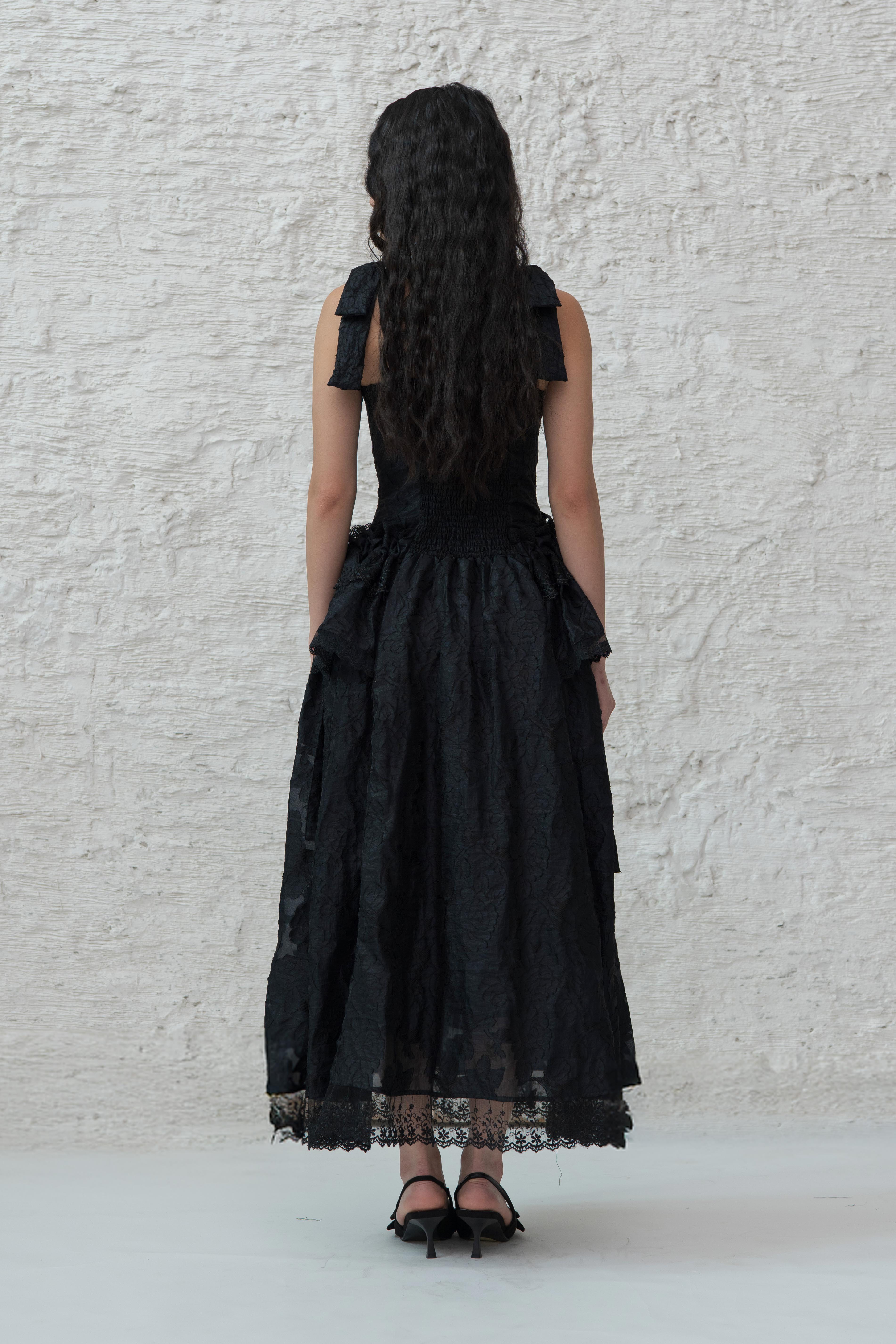 Circe Dress in Black