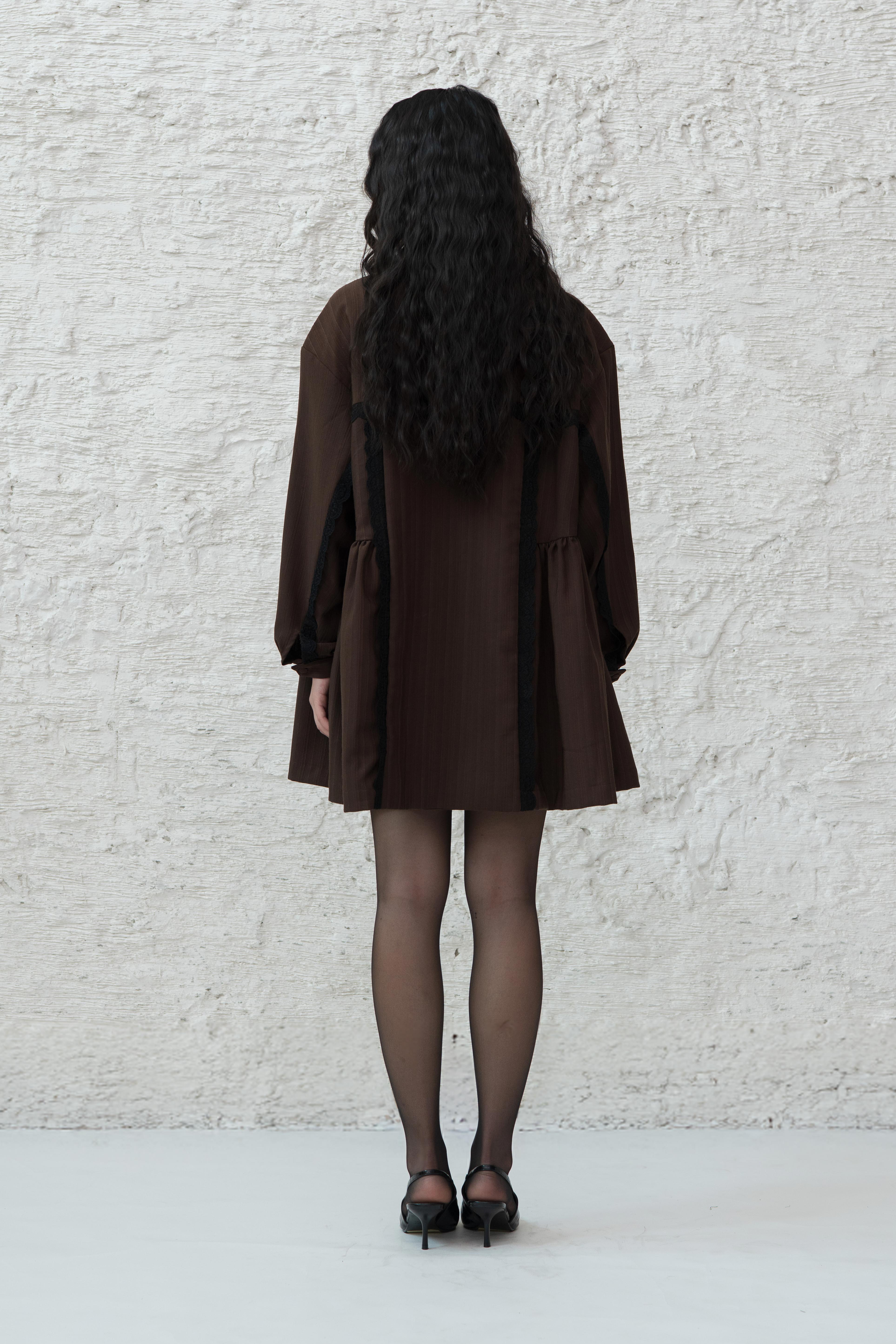 Morgana Jacket in Brown