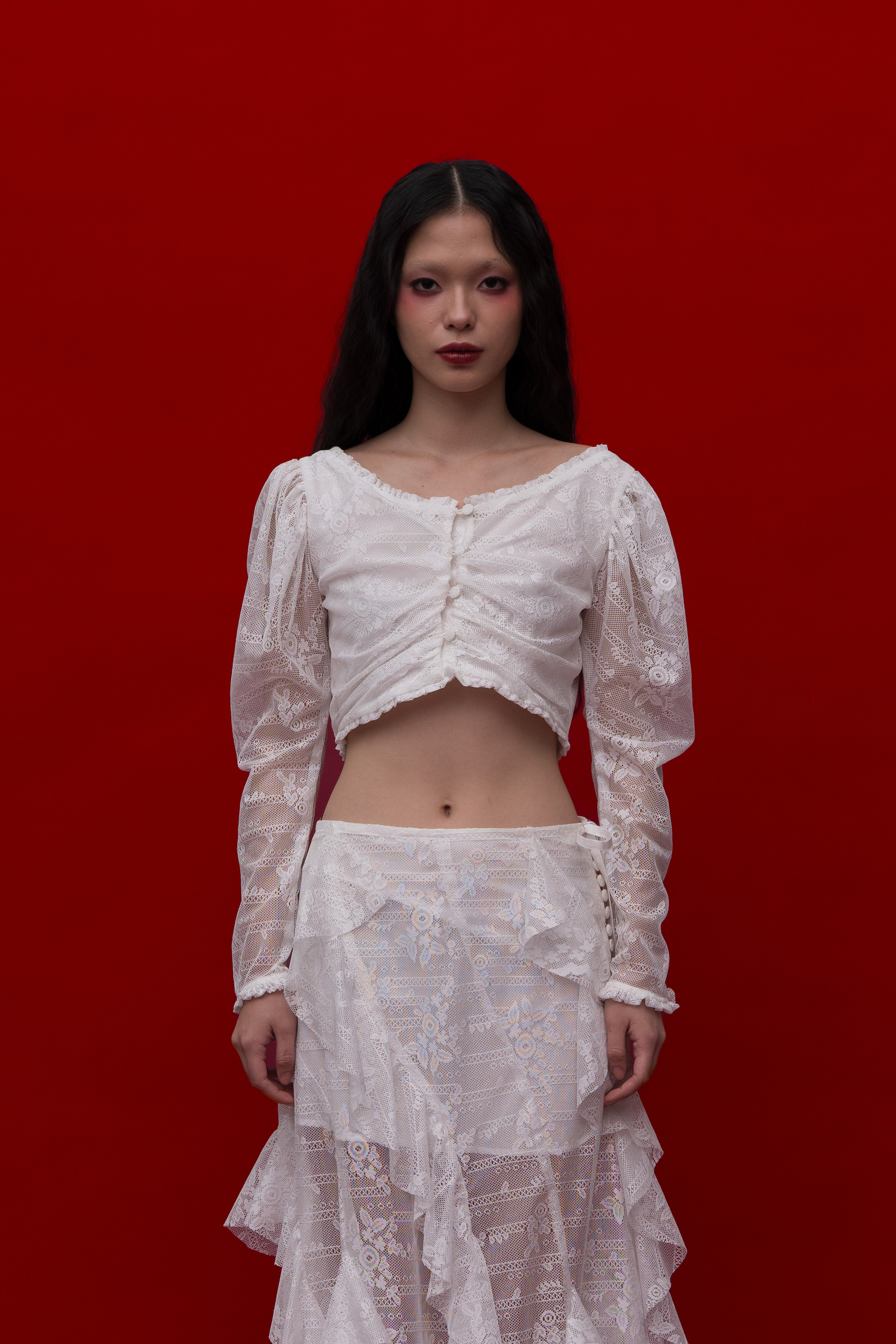 Philippa Blouse in White