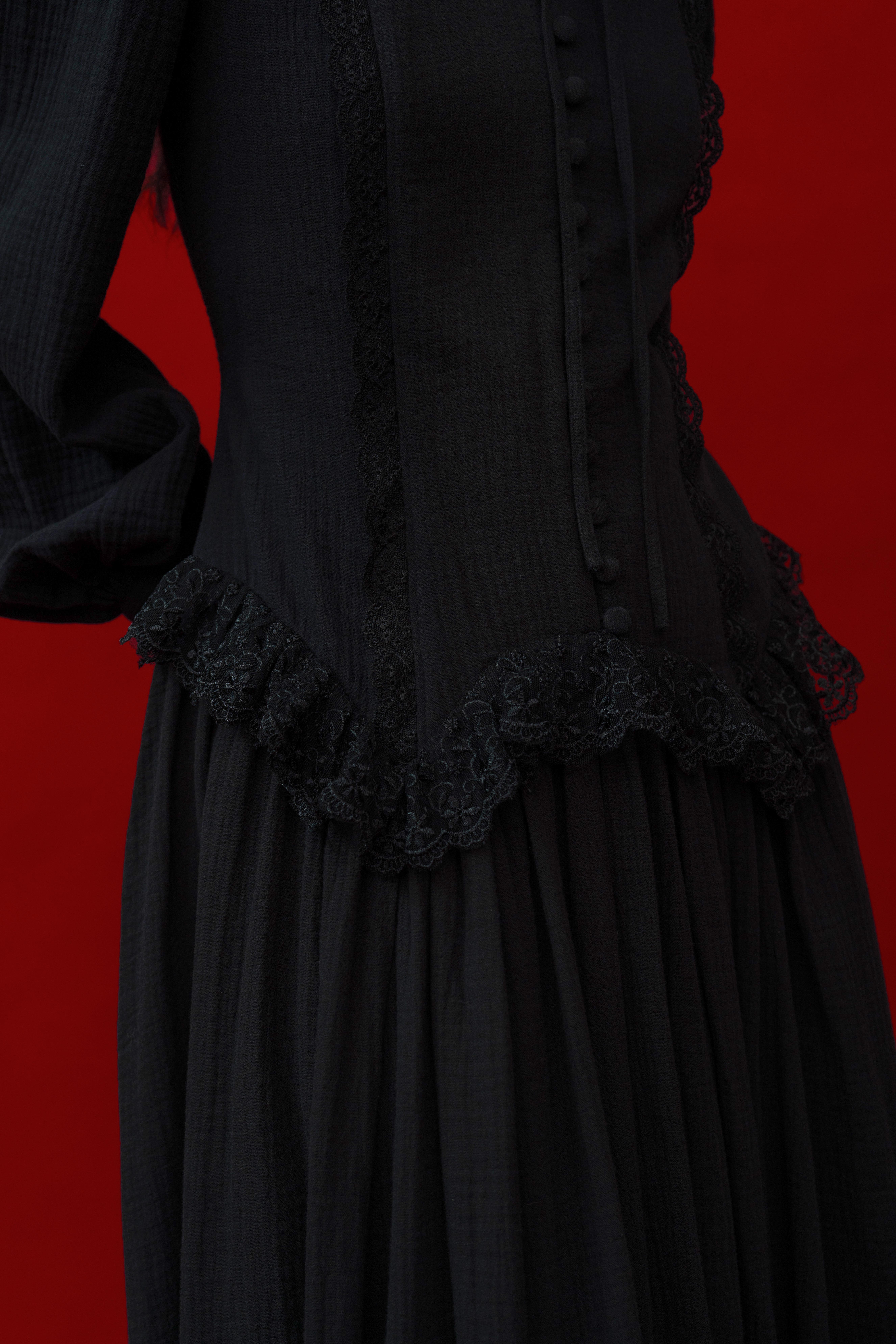 Serenity Dress in Black