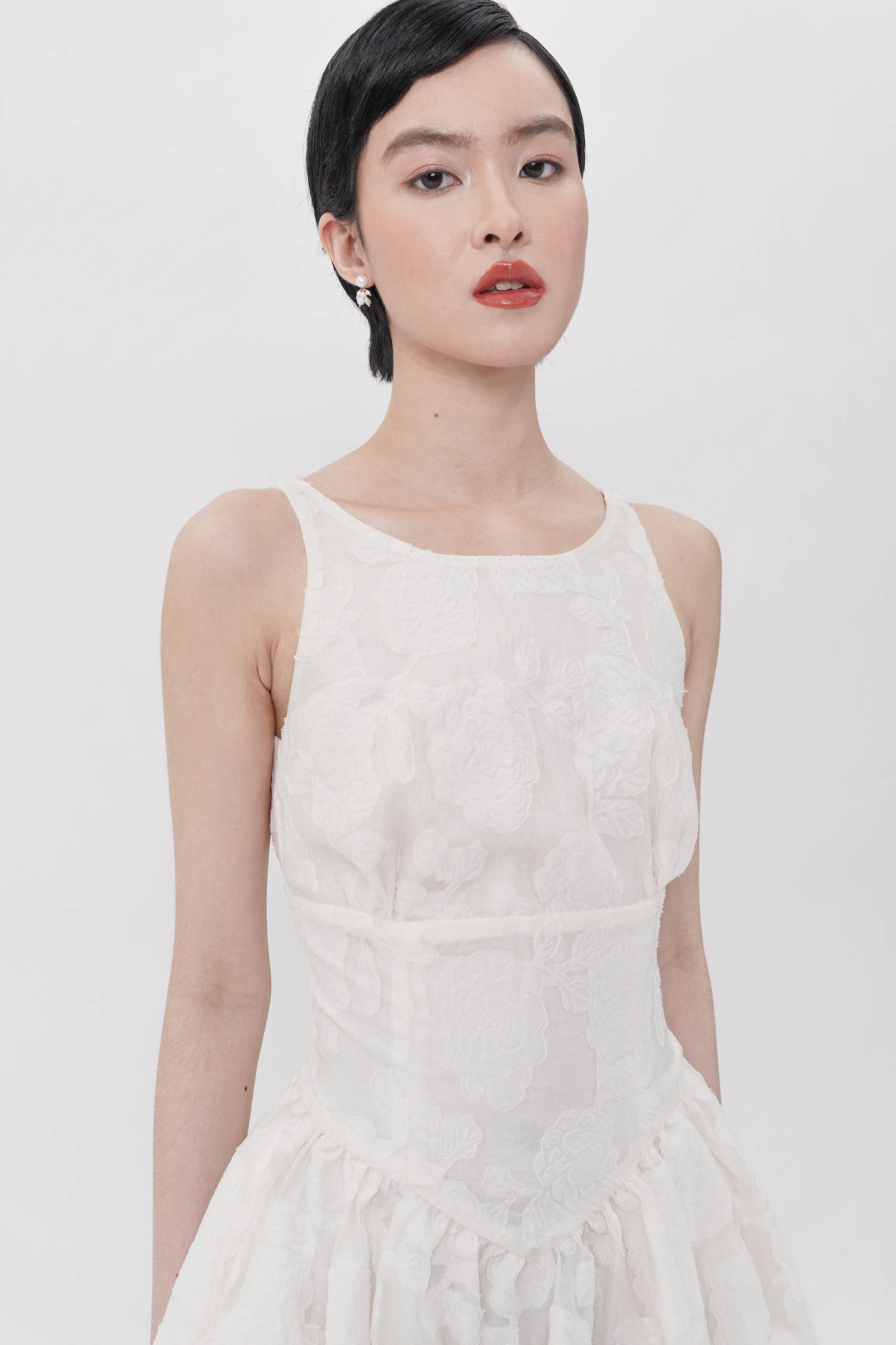 STARRY Asha Dress in Broken White