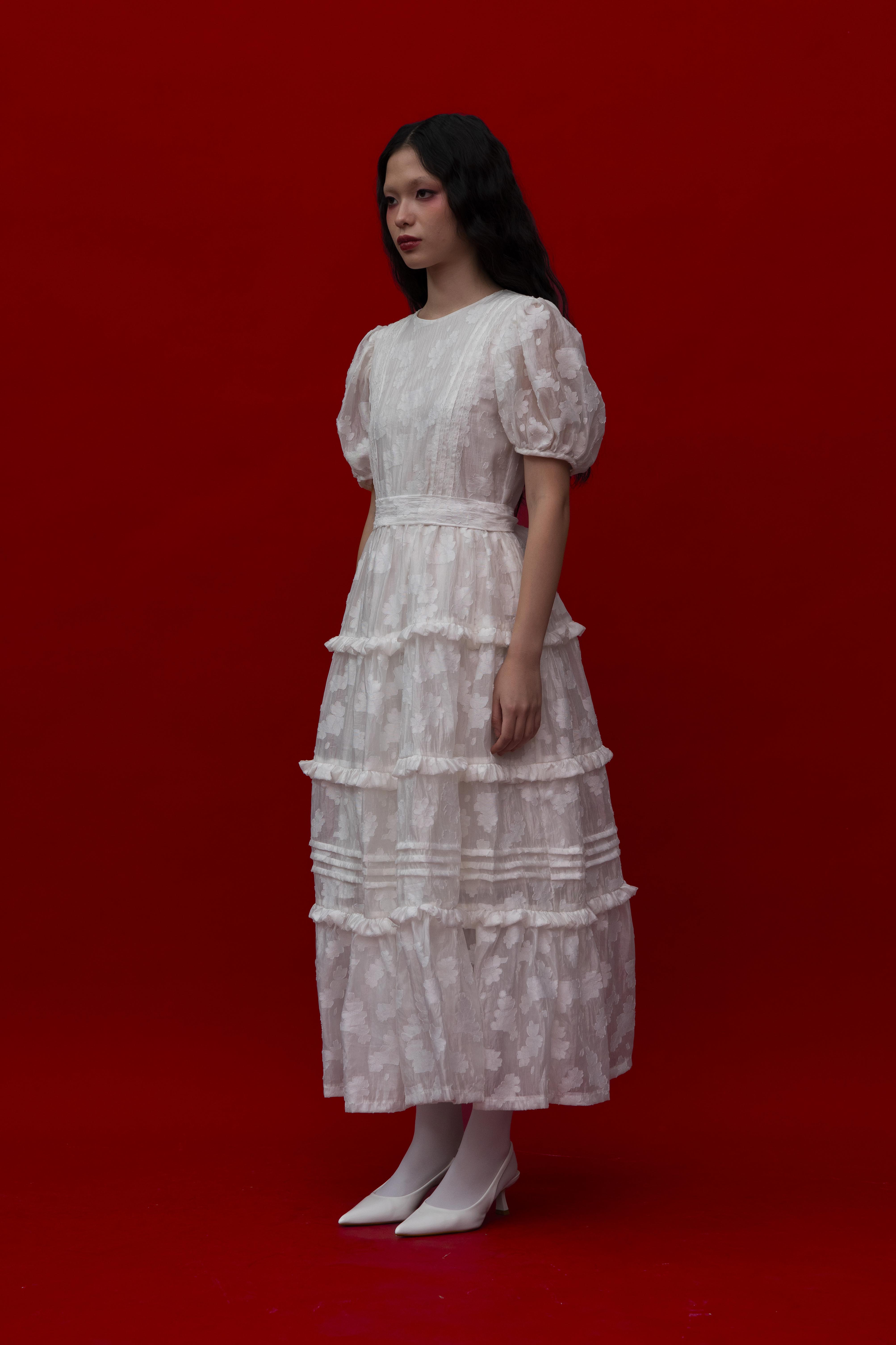 Celine Dress in White