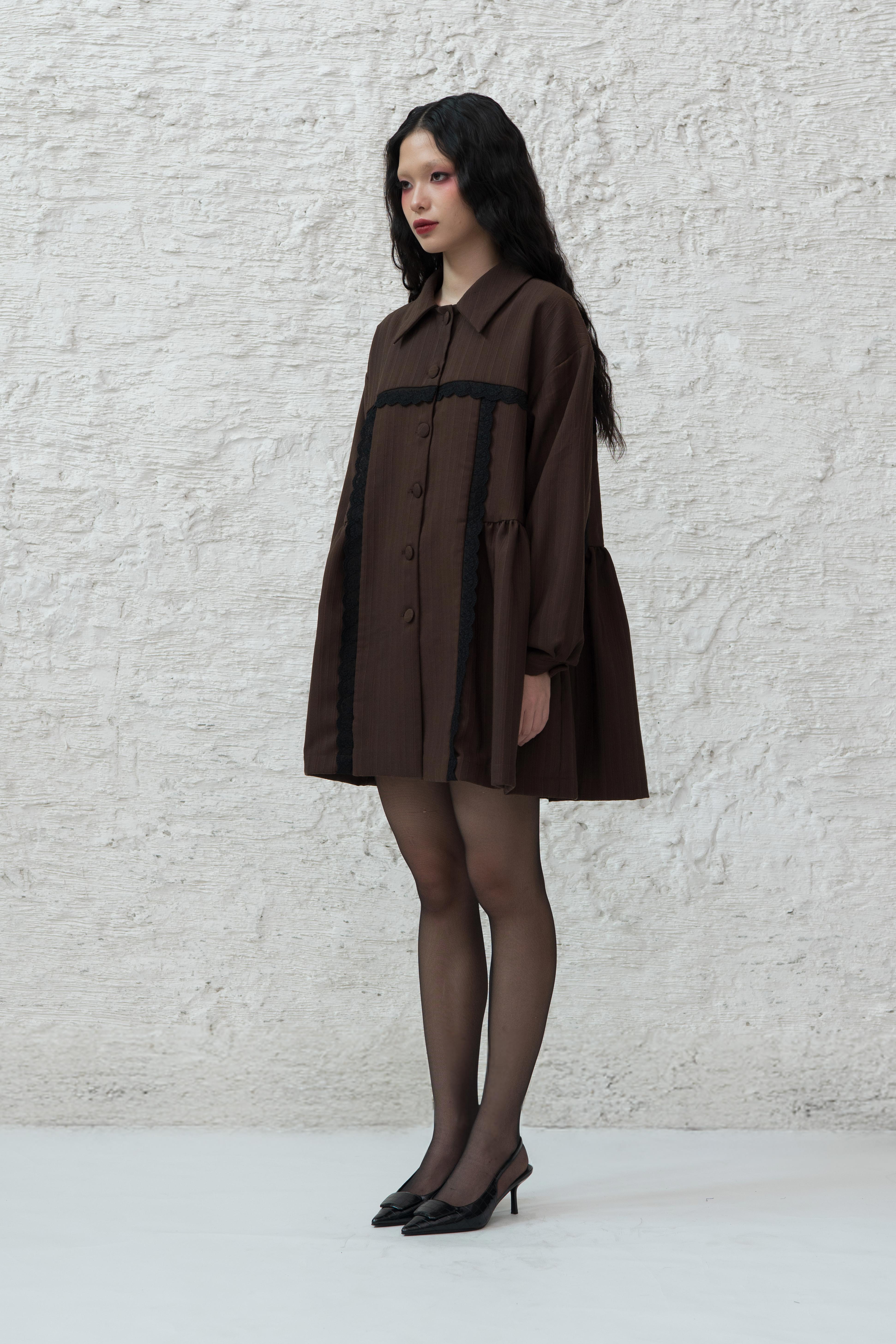 Morgana Jacket in Brown