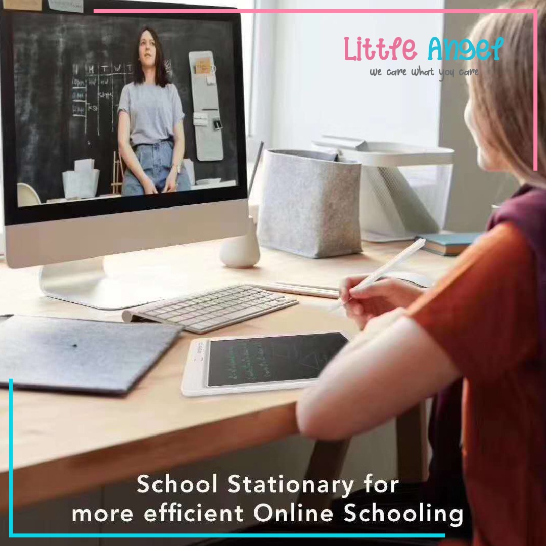 Lcd Tablet Edukasi Anak/ Drawing Writing Tablet Front Pen Color Belajar Sekolah / Papan Tulis Digital