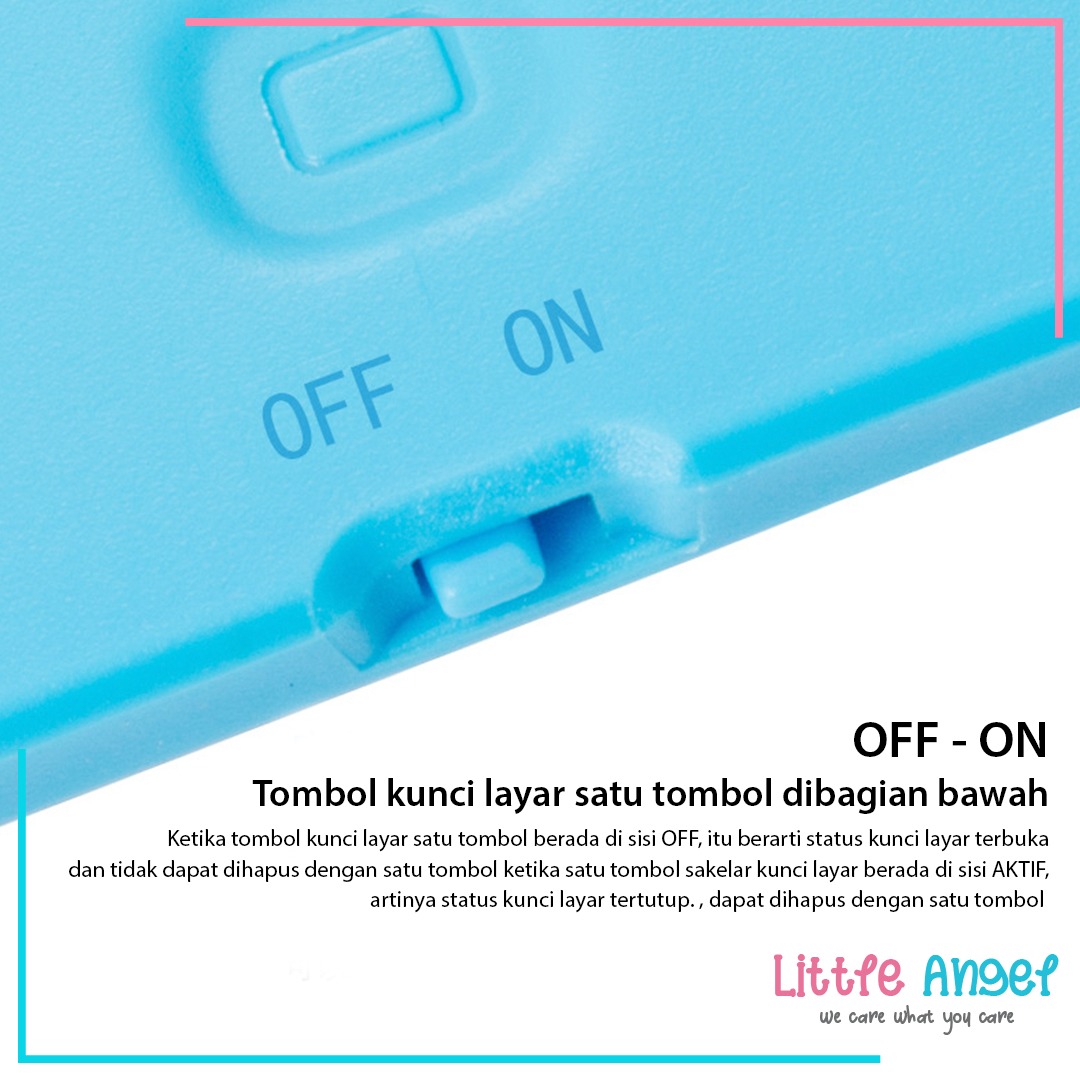 Lcd Tablet Edukasi Anak Drawing Tab 