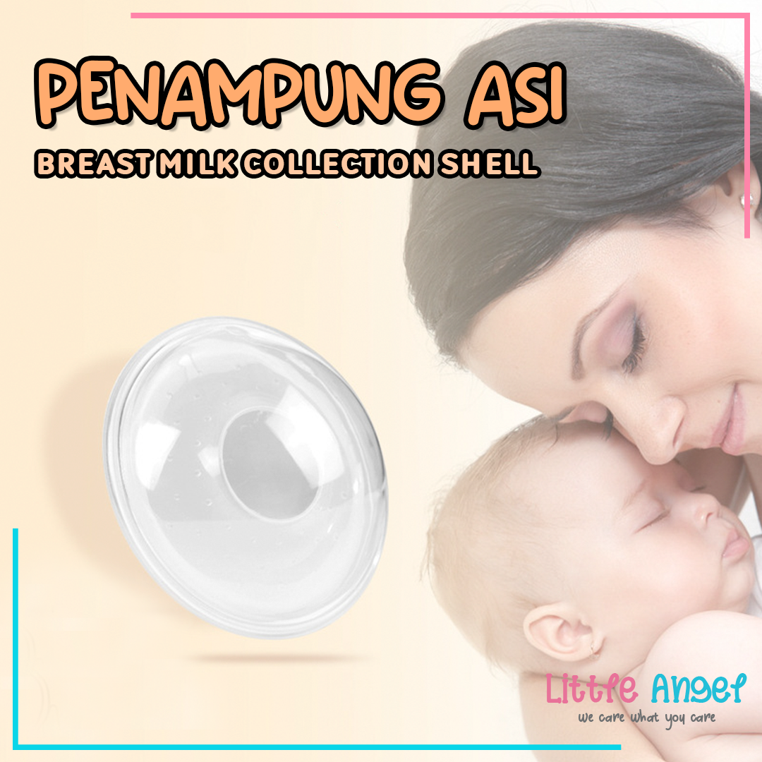 Wadah Penampung Tetesan ASI Silikon Breast Milk Collection Shell Breast Pad 