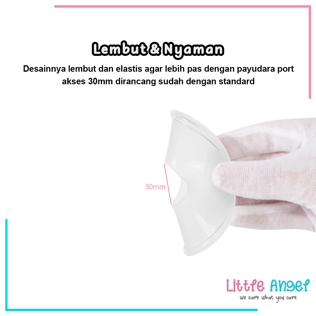Wadah Penampung Tetesan ASI Silikon Breast Milk Collection Shell Breast Pad 