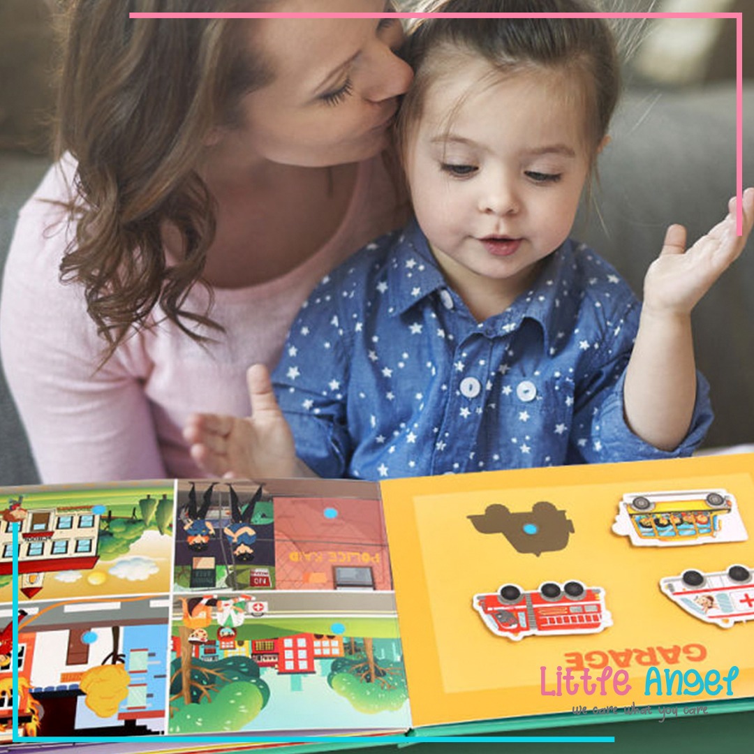 QUIET BOOK / BUSY BOOK Mini Mainan Edukasi Buku Anak Kreatifitas