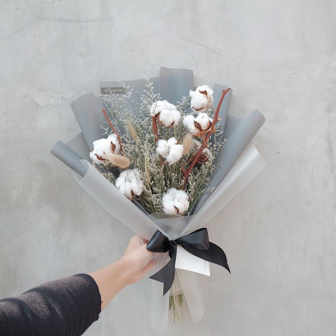 Dried Cotton HB Medium Grey