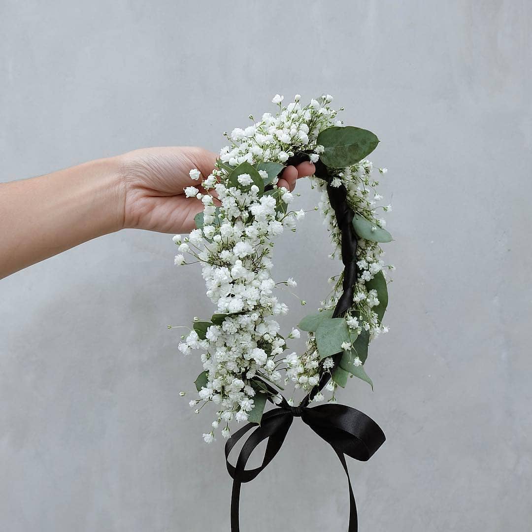 Baby's Breath Crown