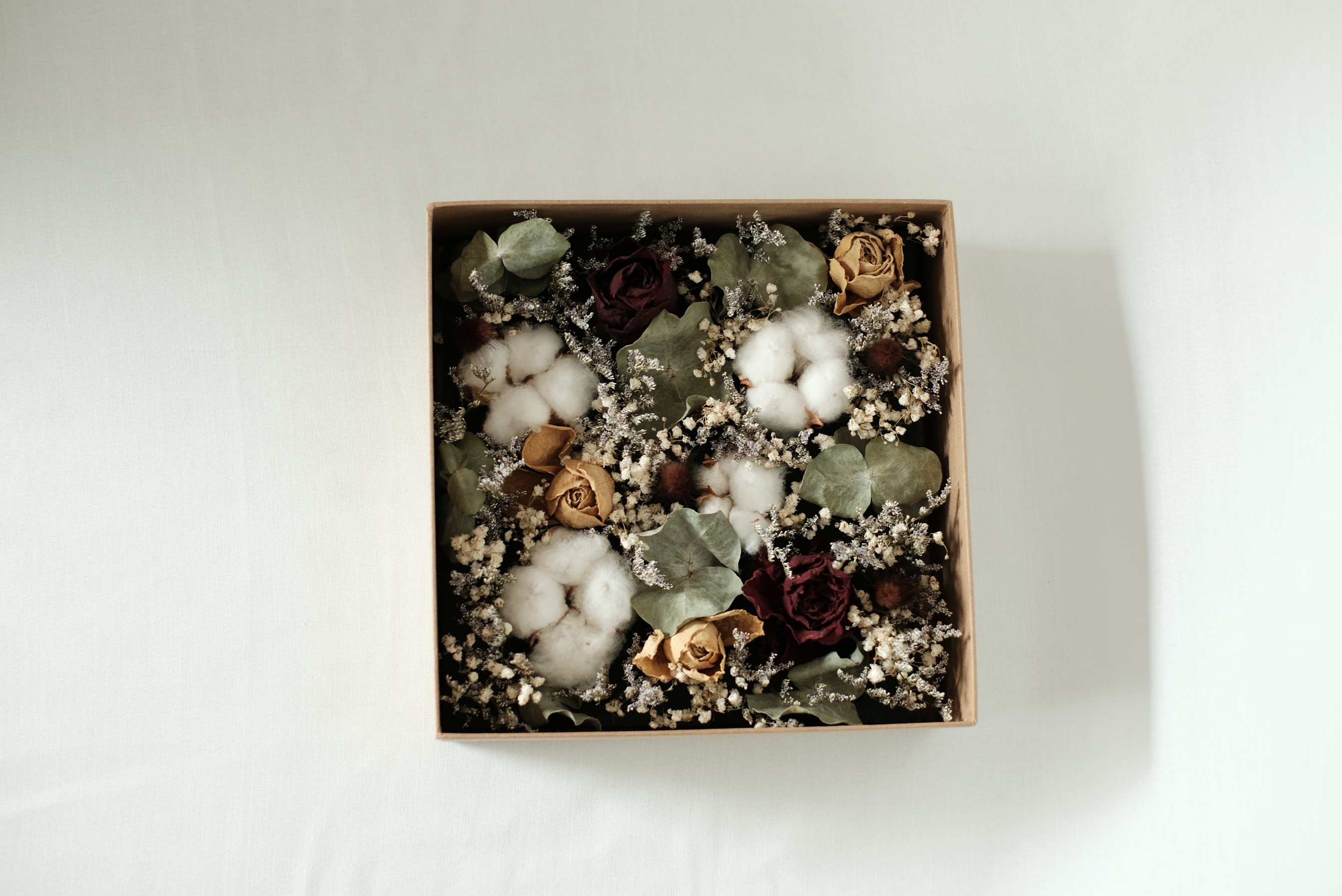 Cotton Natural Box Small