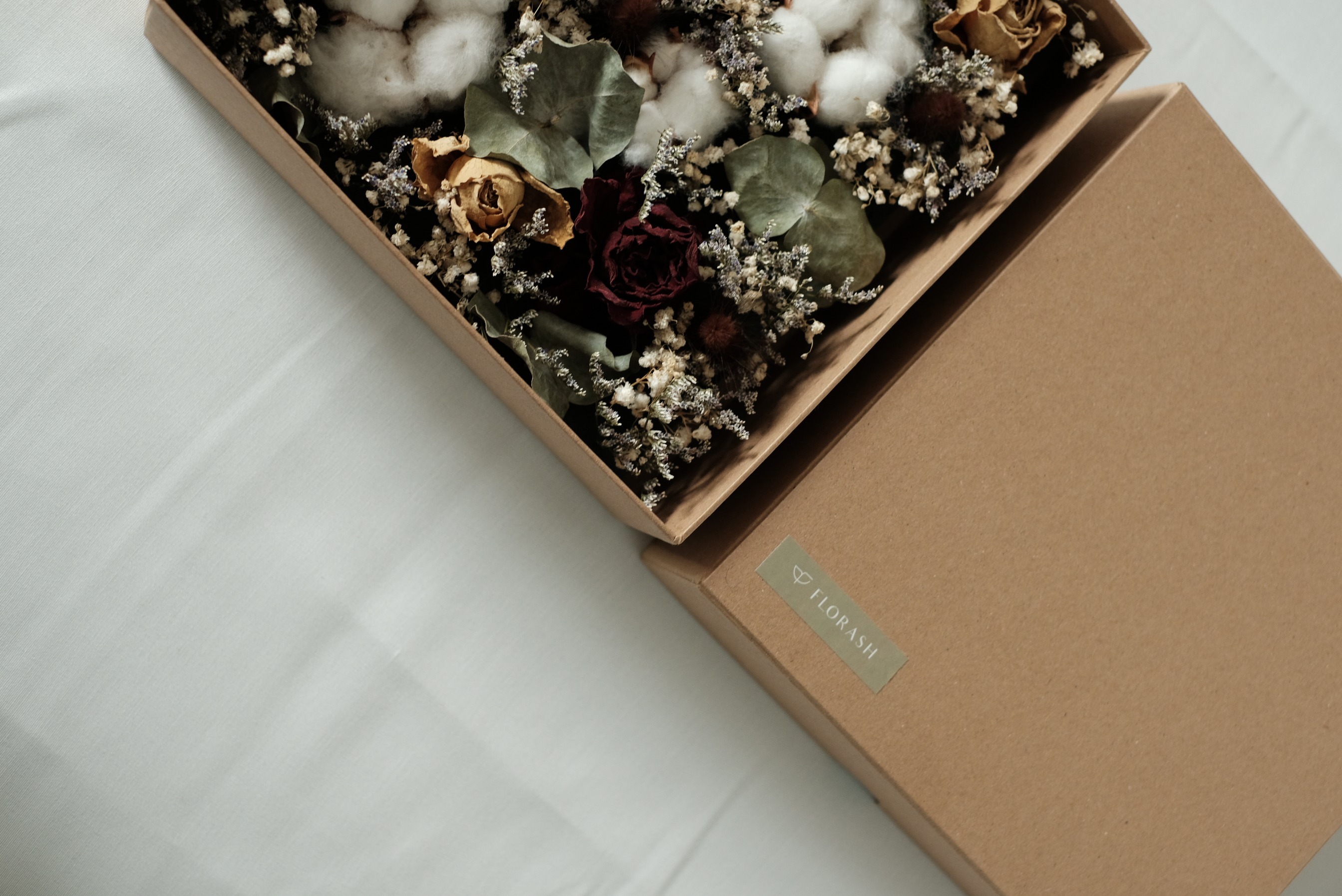 Cotton Natural Box Small