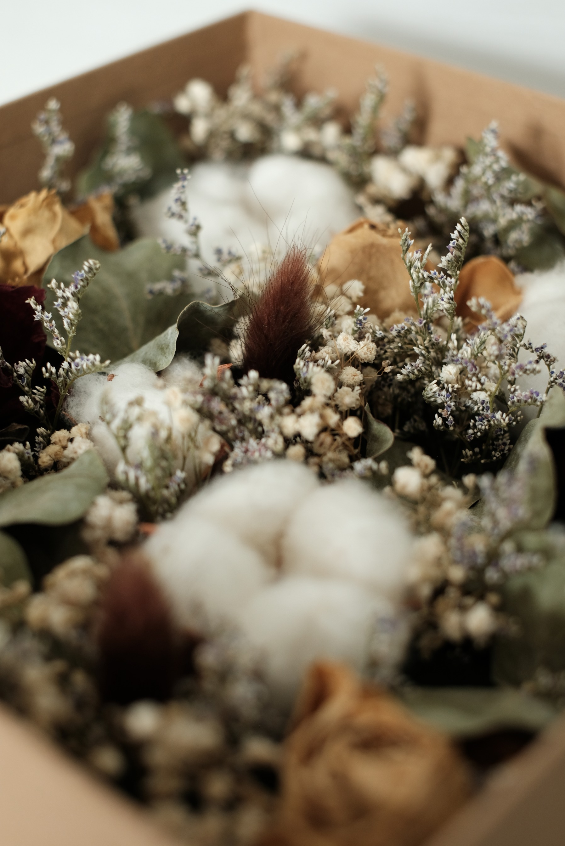 Cotton Natural Box Small