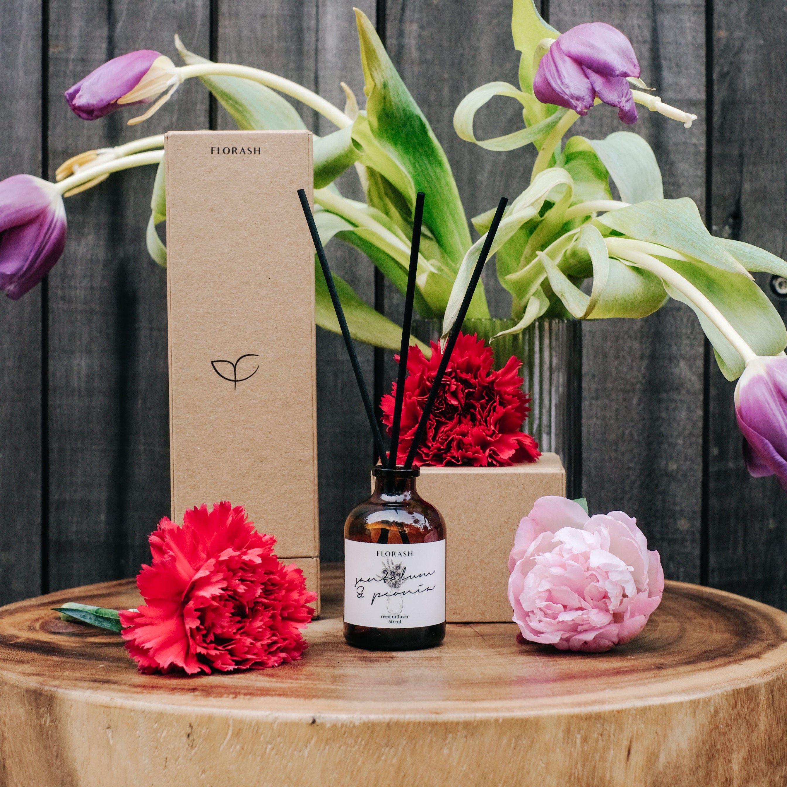 Santalum & Peonia Reed Diffuser