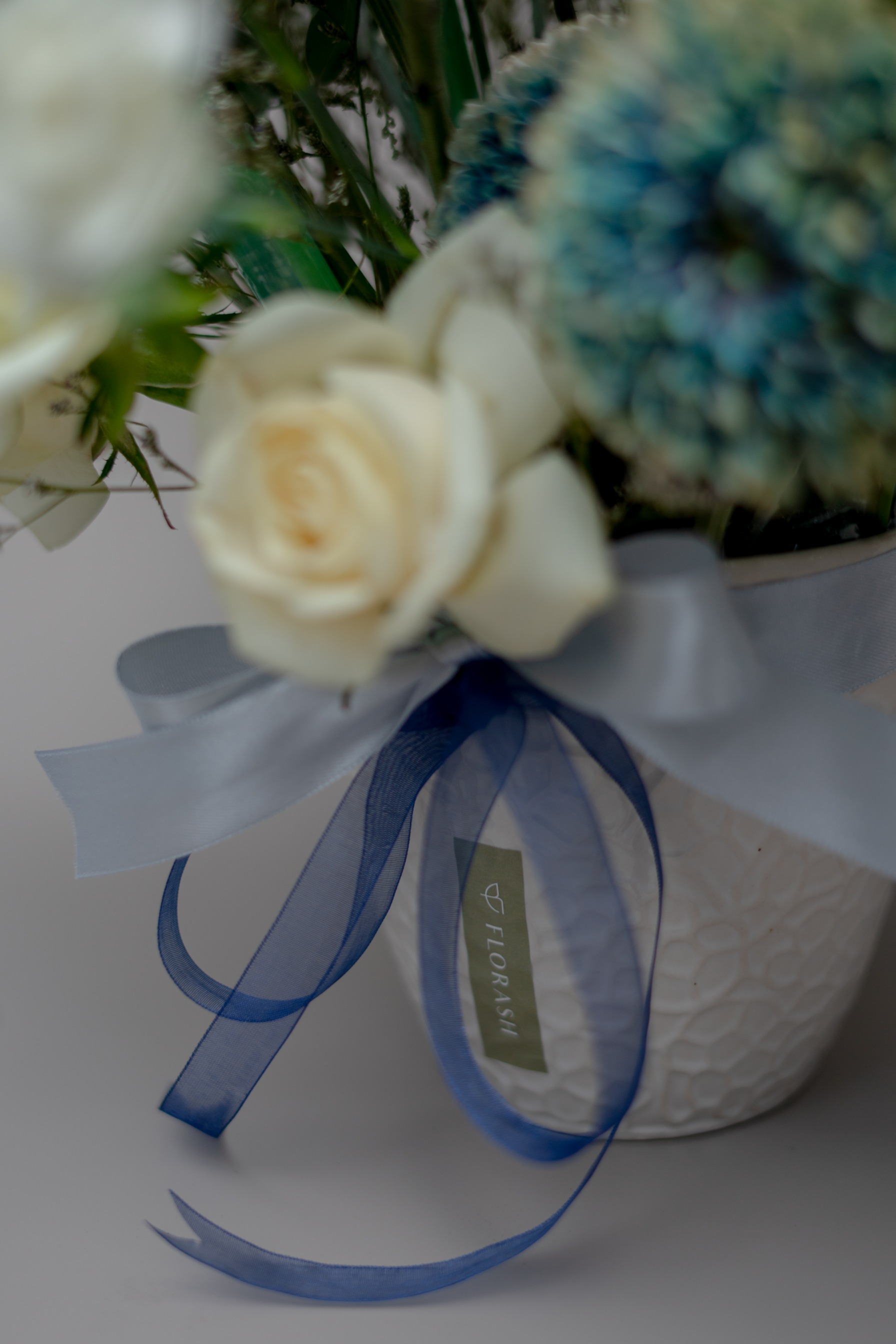Noord Vase Medium Blue