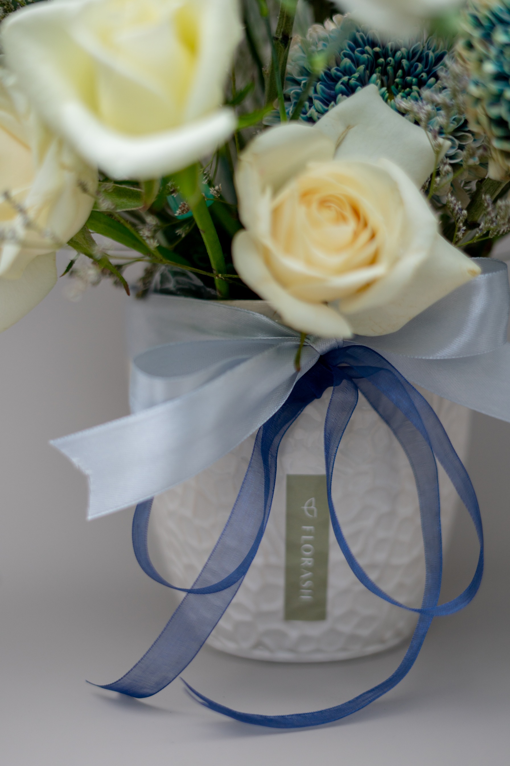 Noord Vase Medium Blue