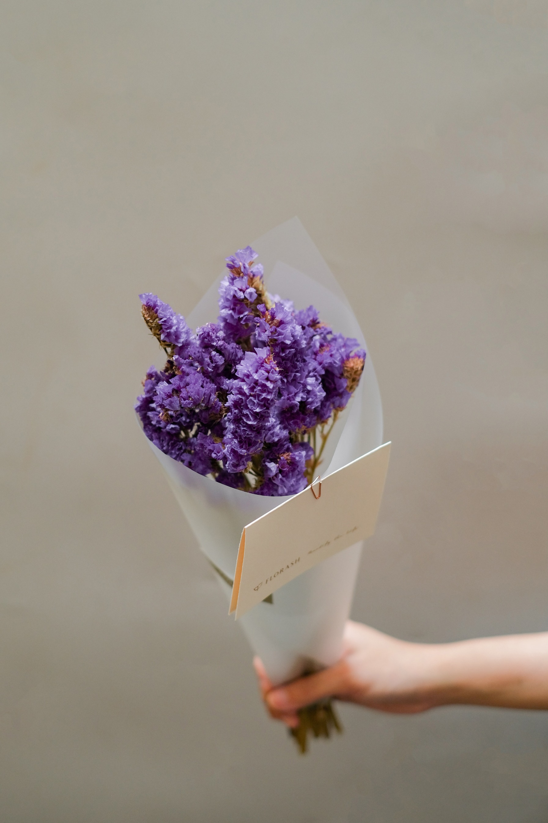 Statice Bunch Purple