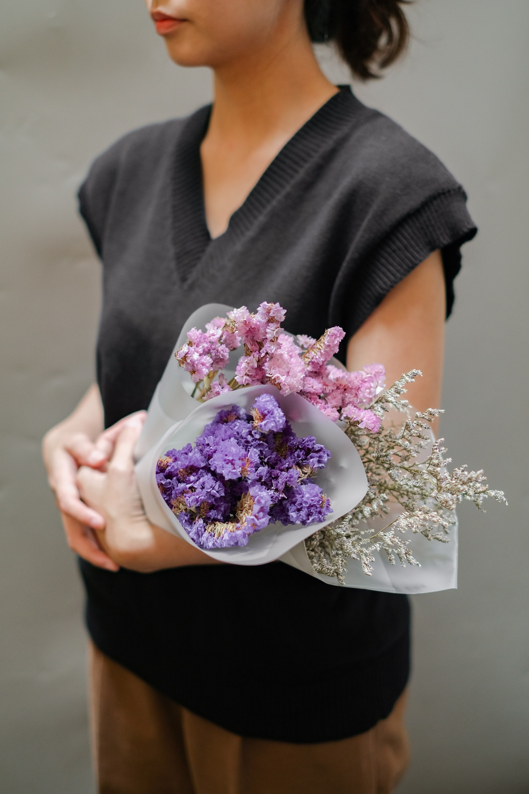 Statice Bunch Purple