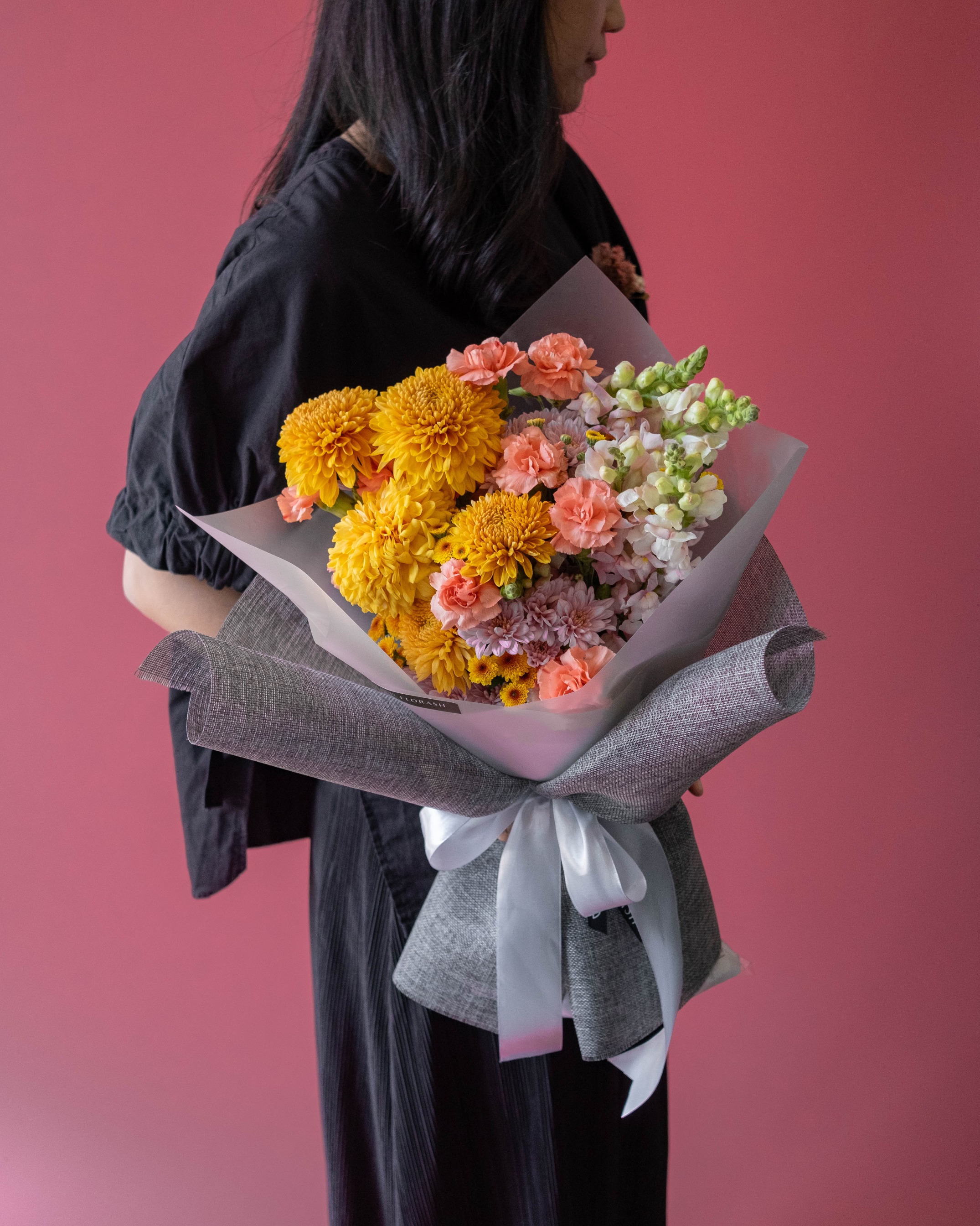 Chrysant HB Medium Peach
