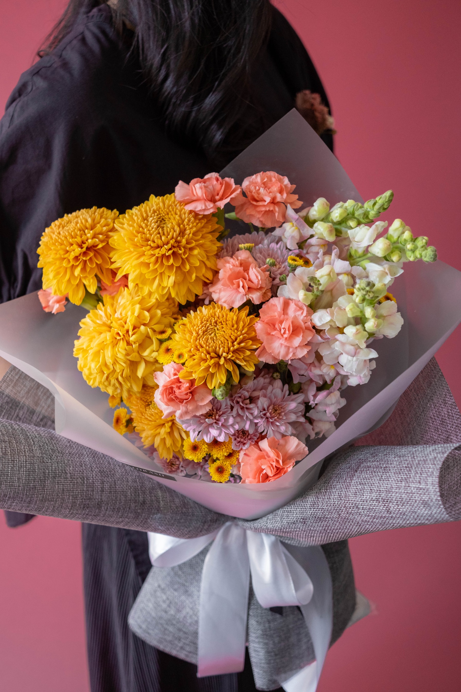 Chrysant HB Medium Peach