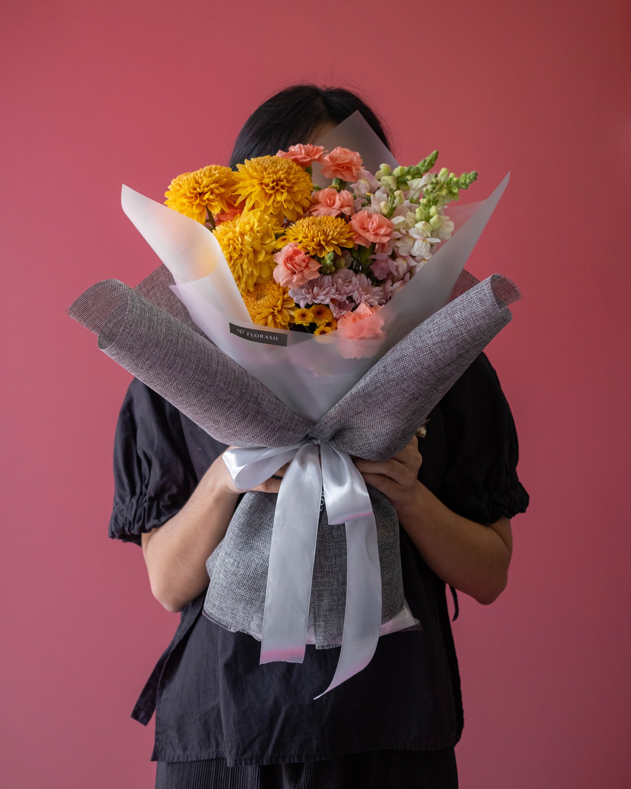 Chrysant HB Medium Peach