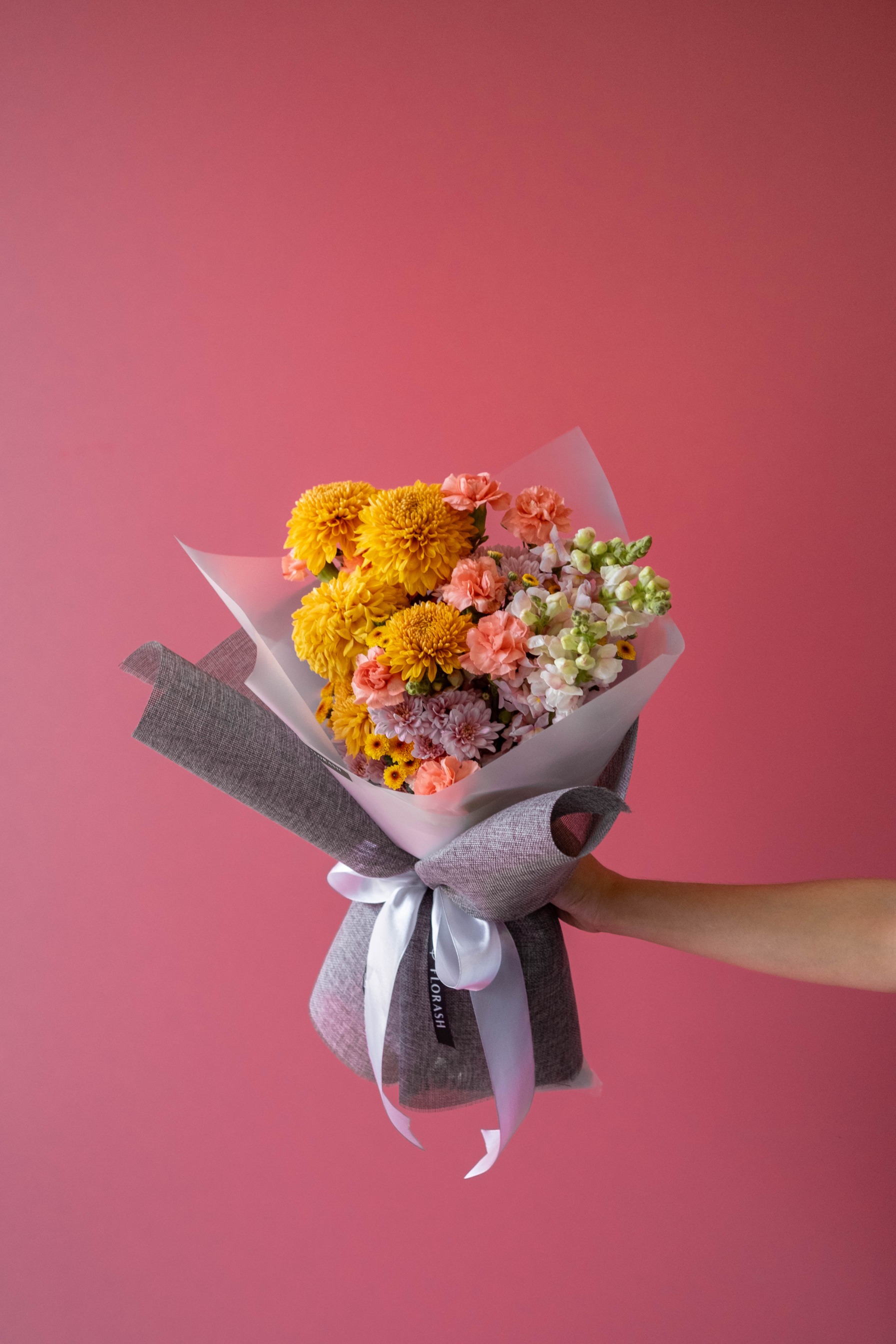 Chrysant HB Medium Peach