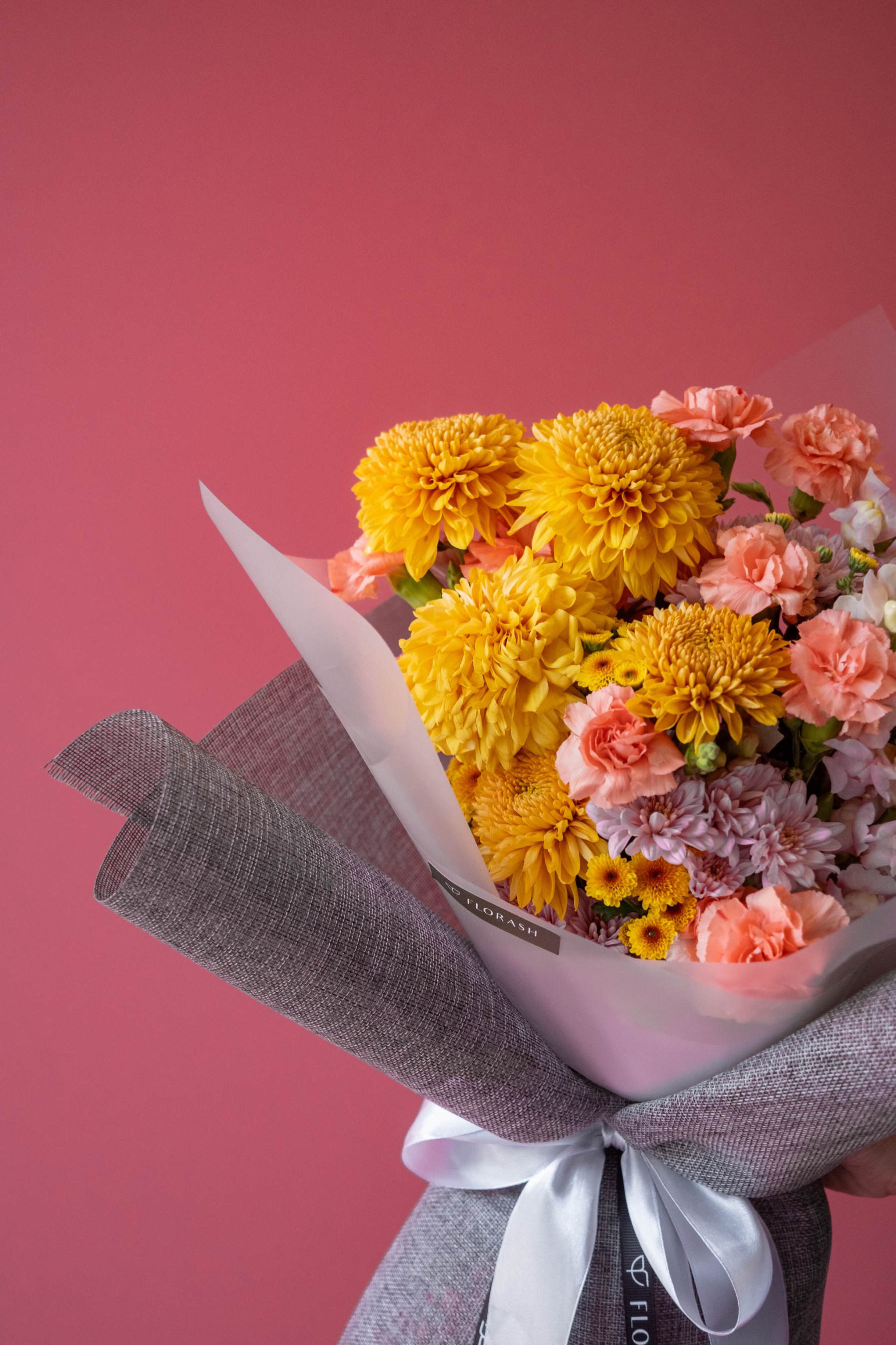 Chrysant HB Medium Peach