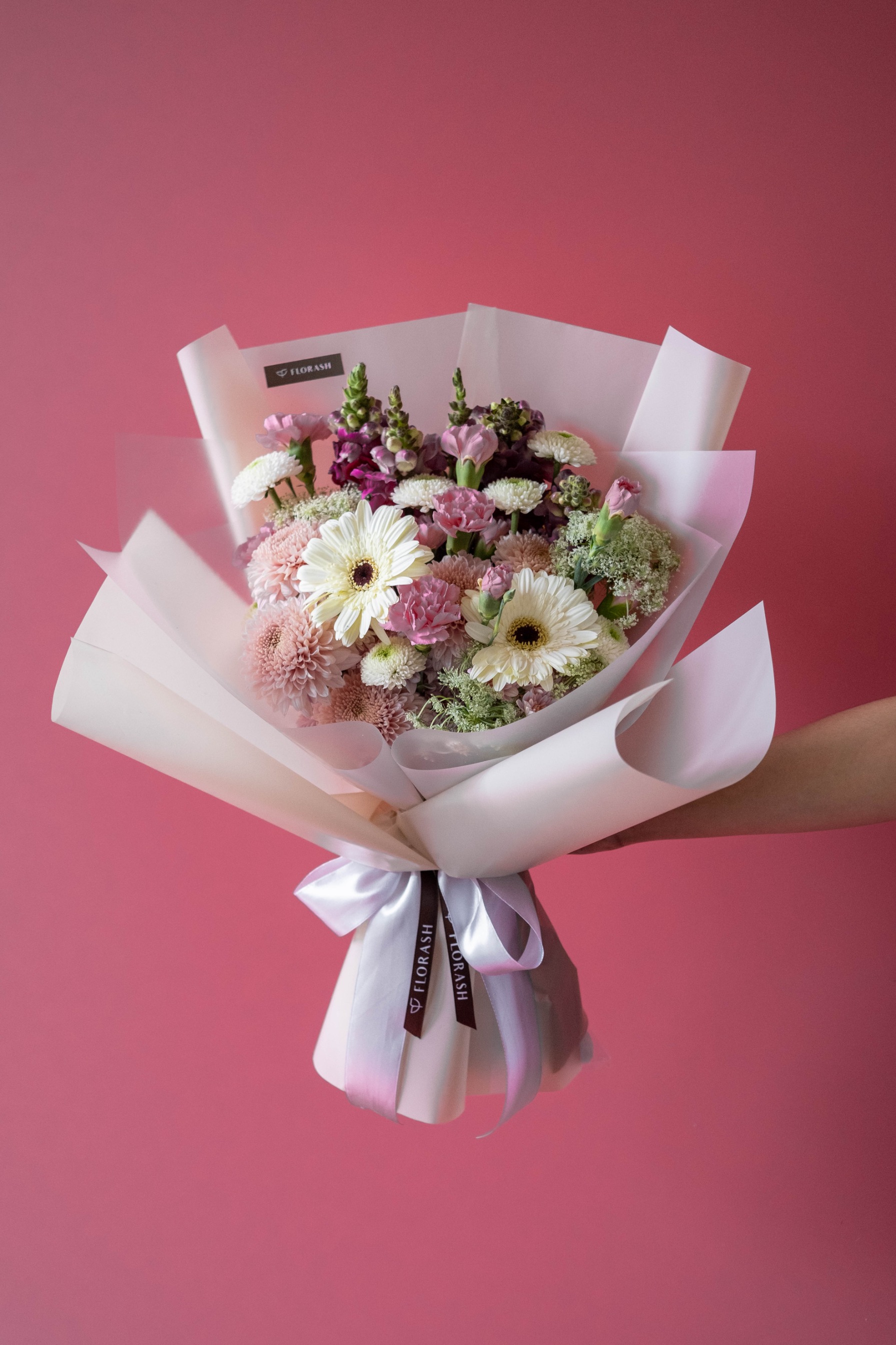 ⁠Chrysant HB Medium Pink