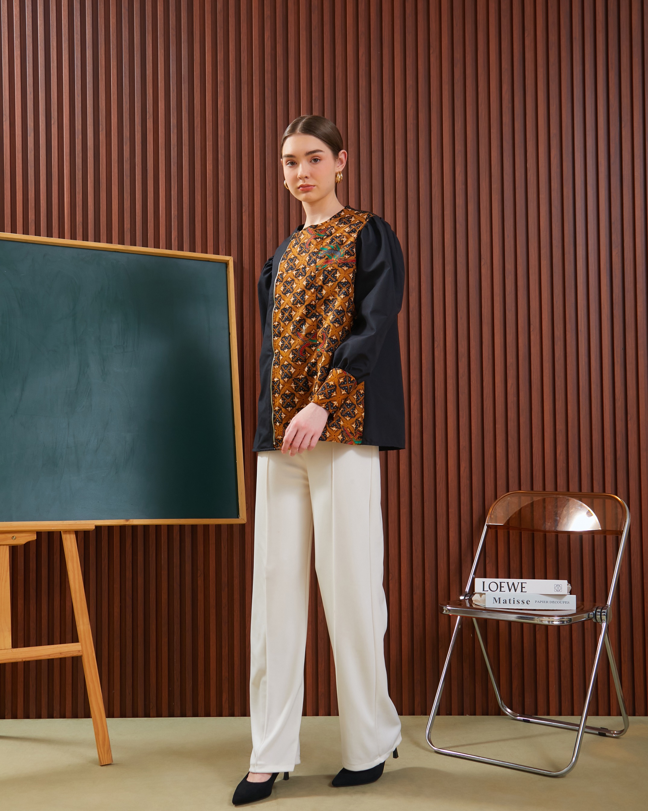 MAGNOLIA BLOUSE CINNAMON 