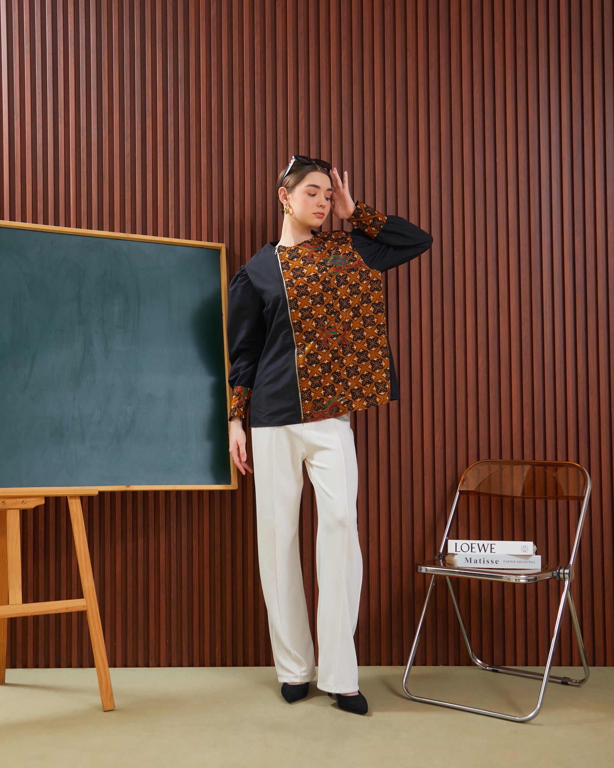 MAGNOLIA BLOUSE CINNAMON 