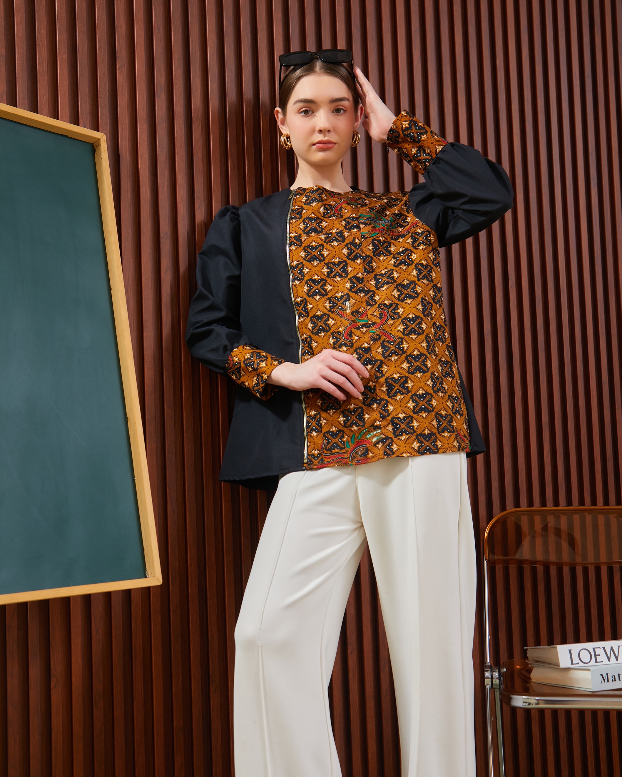 MAGNOLIA BLOUSE CINNAMON 