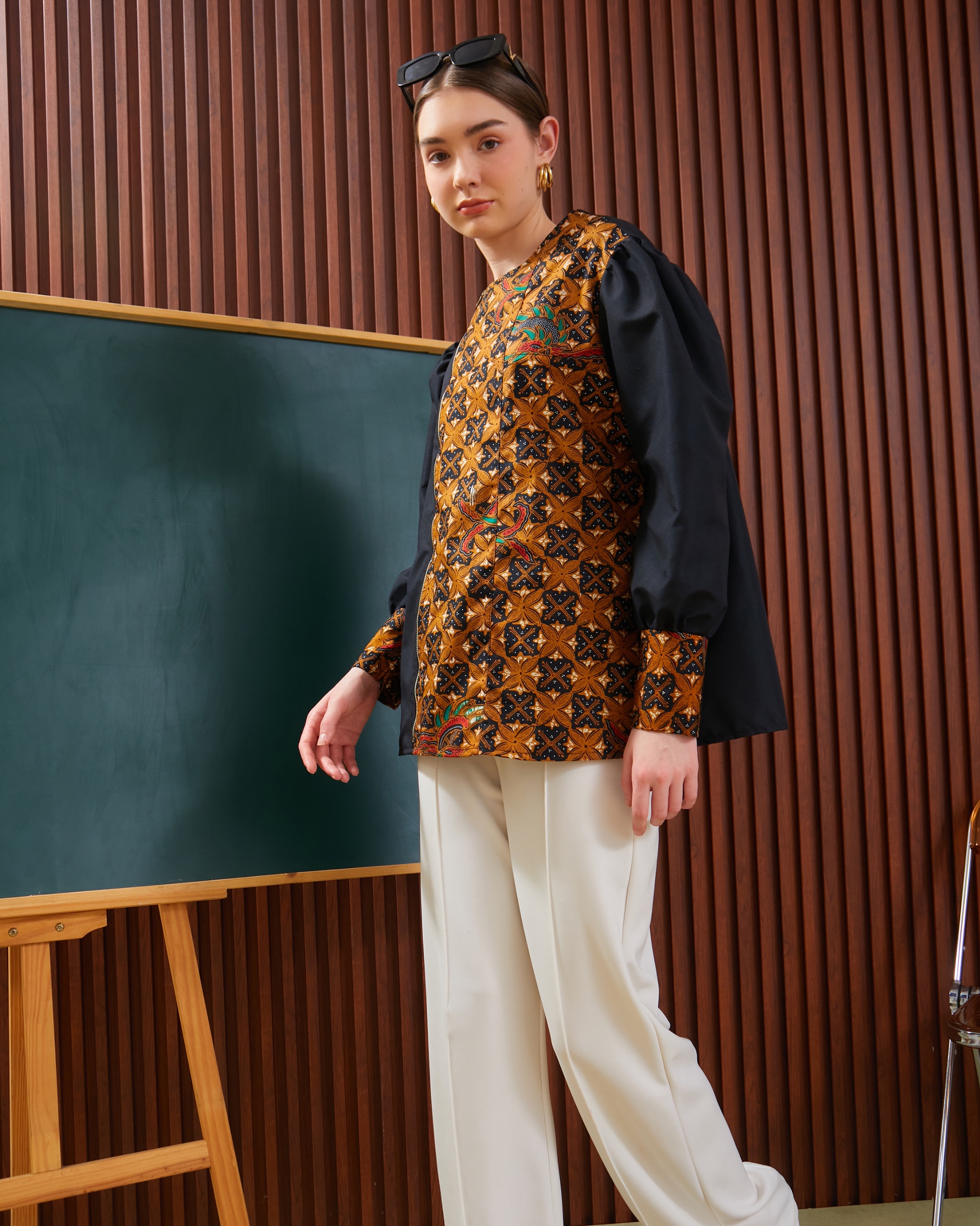 MAGNOLIA BLOUSE CINNAMON 