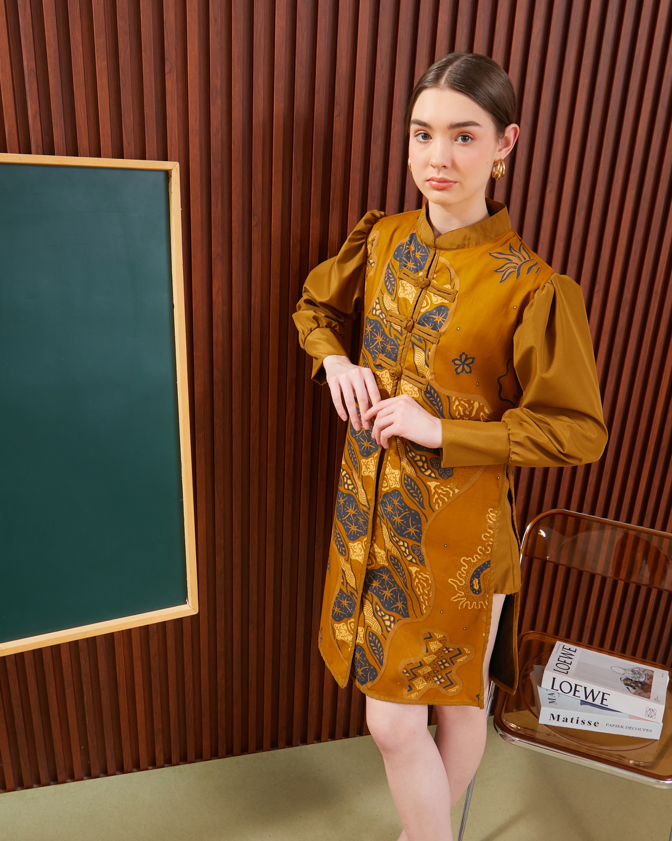 CANNA TUNIC MUSTARD