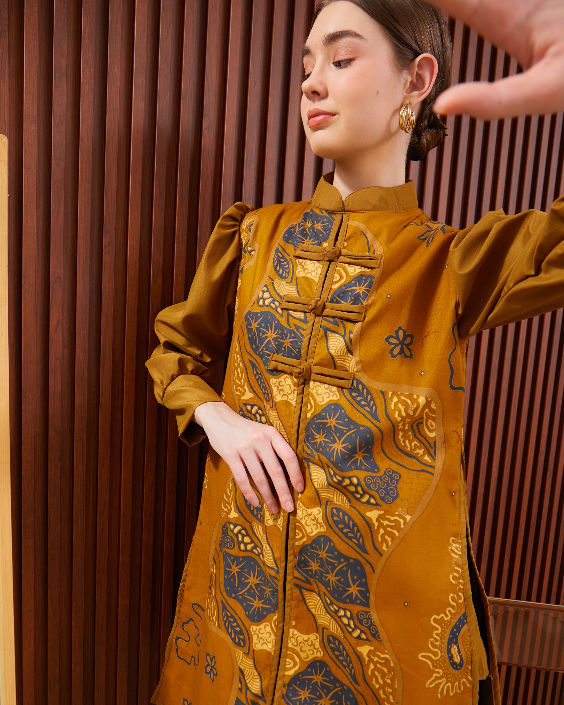 CANNA TUNIC MUSTARD