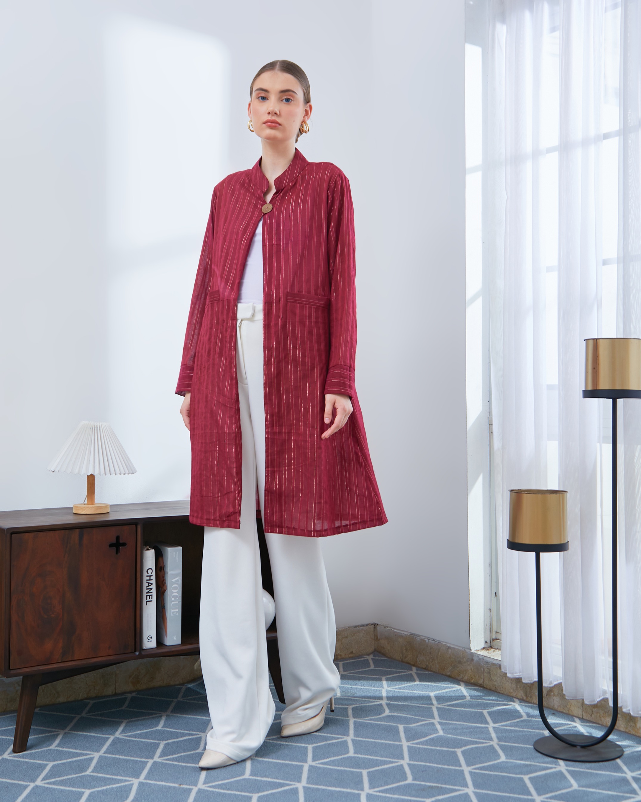 LAVANYA OUTER RED MAROON